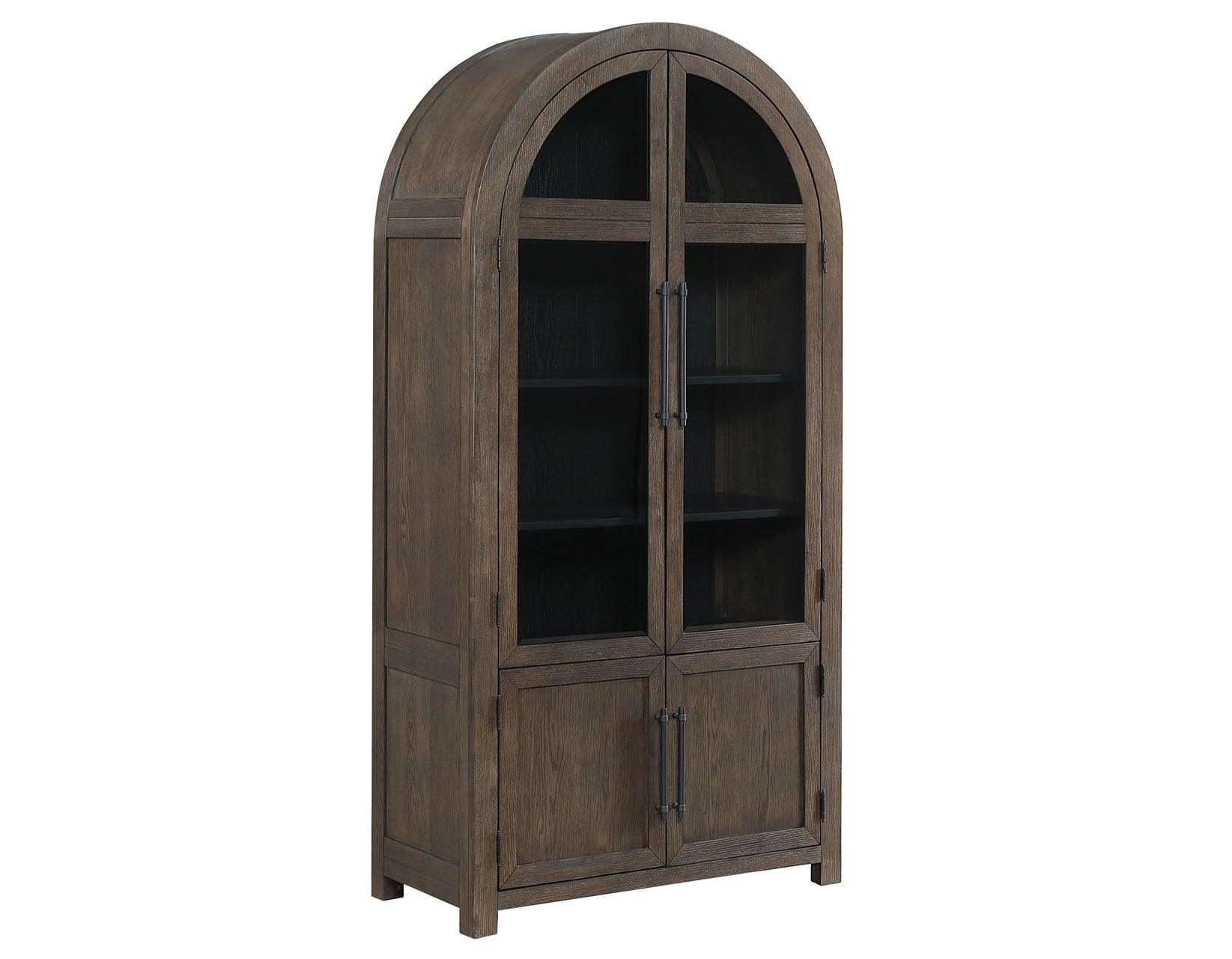 Burlington Cocoa Curio with Black Interior - Image 3