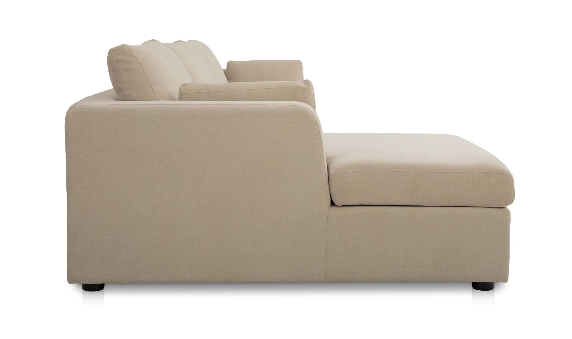 Burrow Sleeper Sectional With Storage Chaise Sand - Image 6