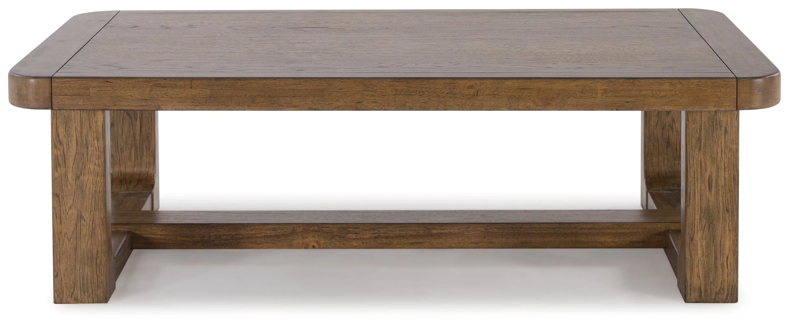 Cabalynn Coffee Table with 1 End Table in Light Brown - Image 3