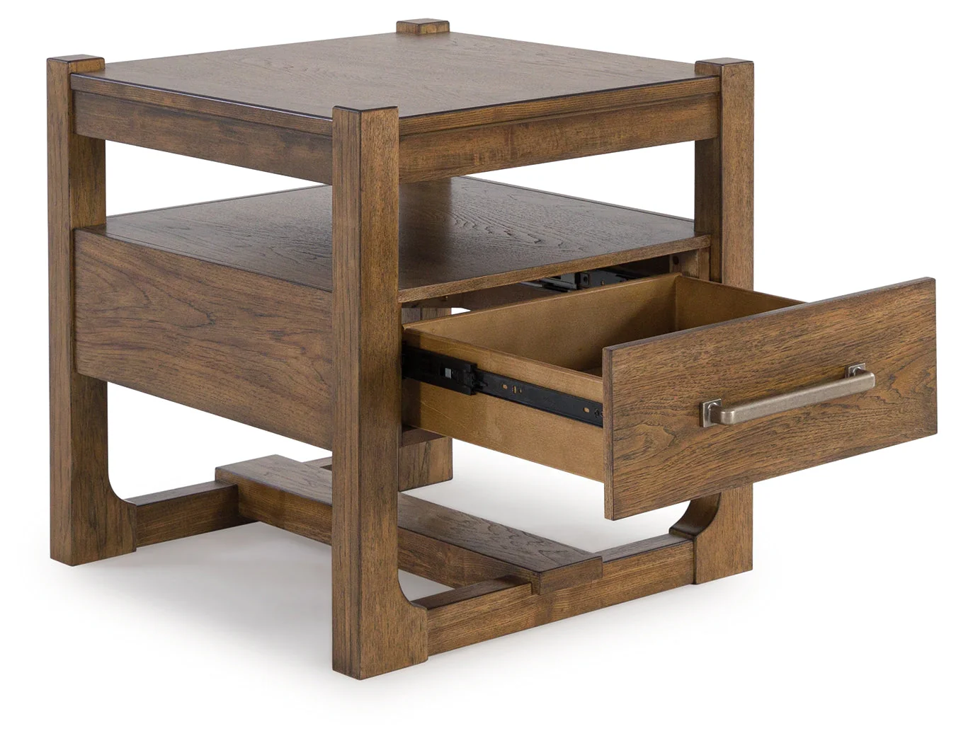 Cabalynn Coffee Table with 1 End Table in Light Brown - Image 8