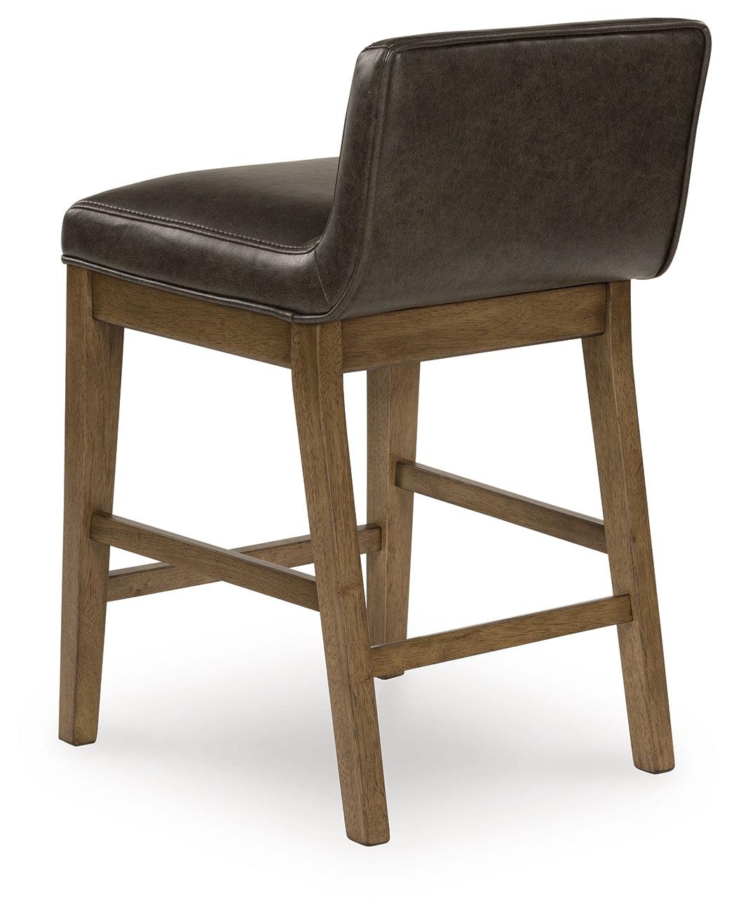 Cabalynn Light Brown Counter Height Barstool, Set of 2 - Image 7