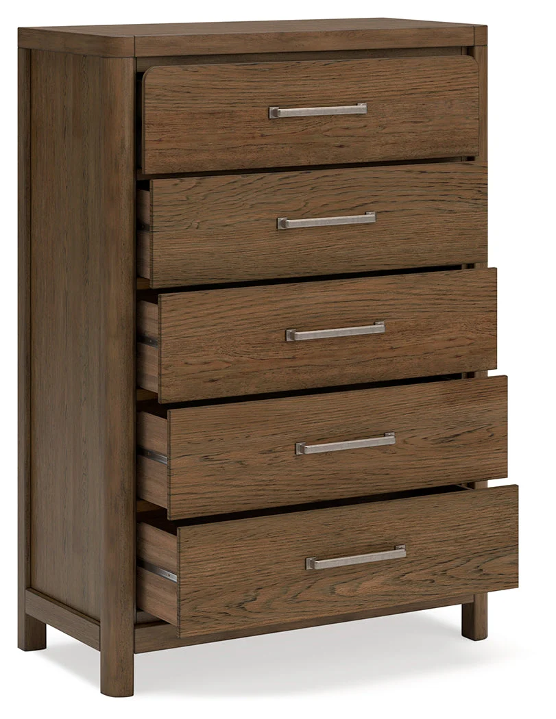 Cabalynn Light Brown Upholstered Panel Bedroom Set - Image 15