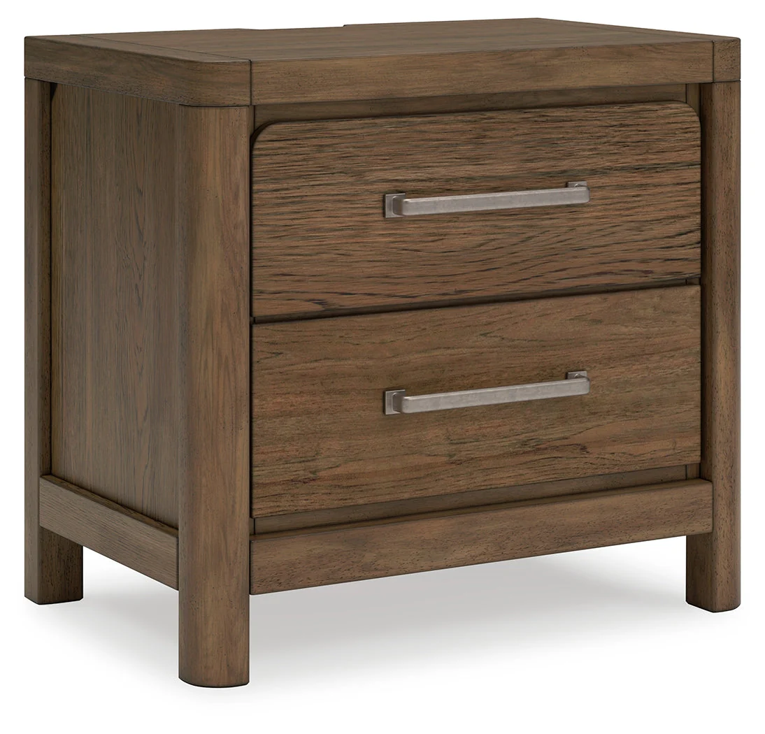 Cabalynn Light Brown Upholstered Panel Bedroom Set - Image 20