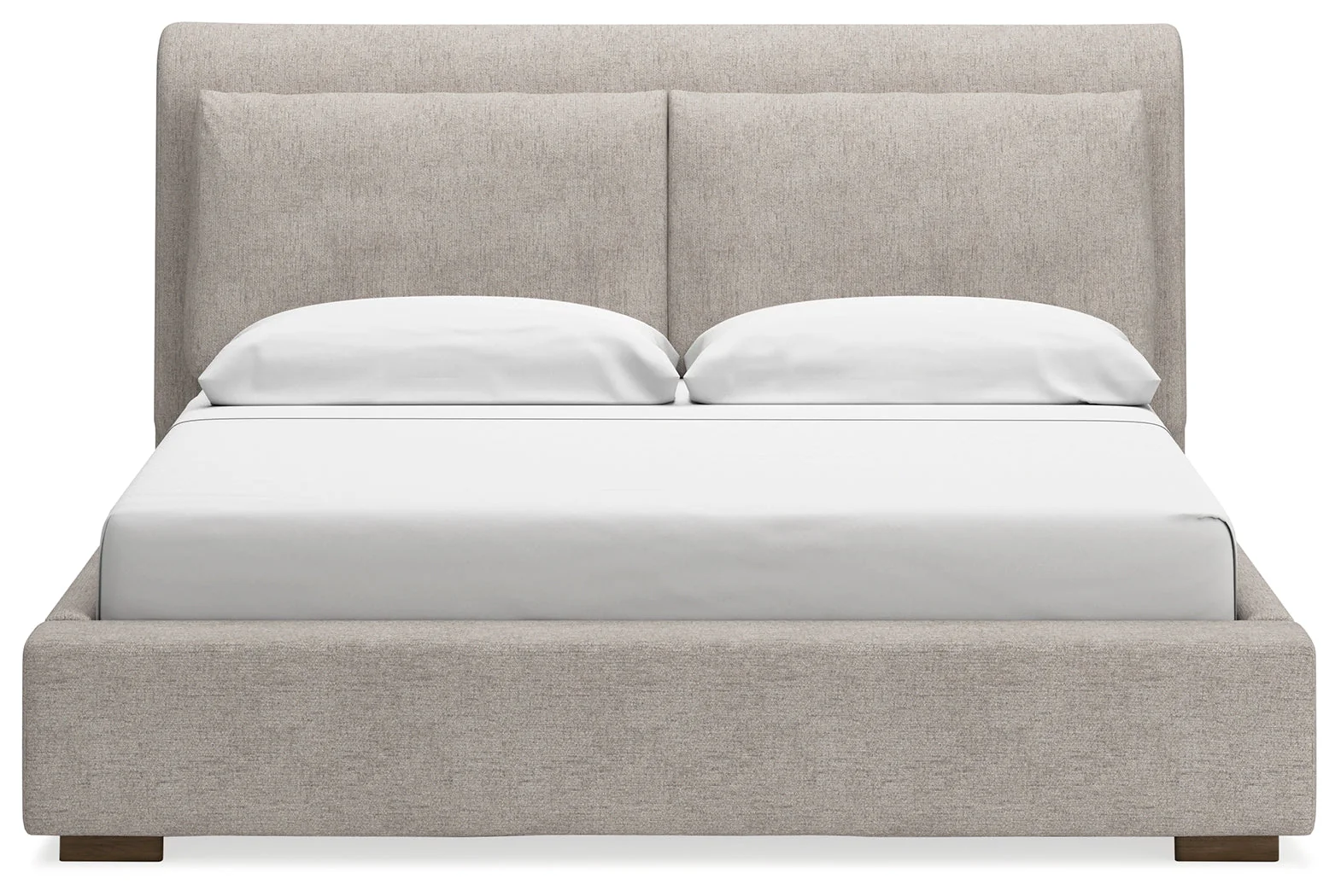 Cabalynn Light Brown Upholstered Panel Bedroom Set - Image 4