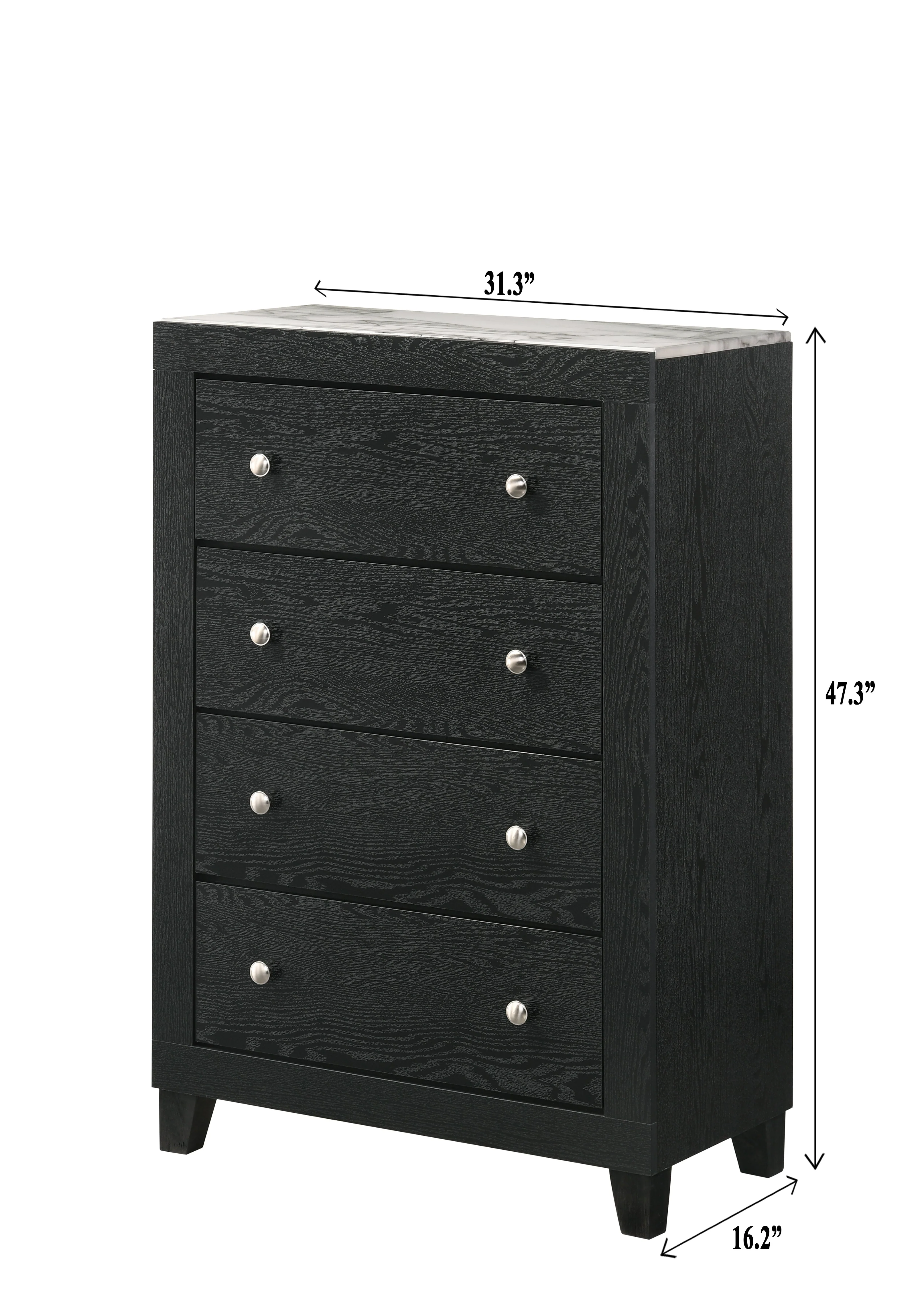 Cadence Black Panel Bedroom Set - Image 14