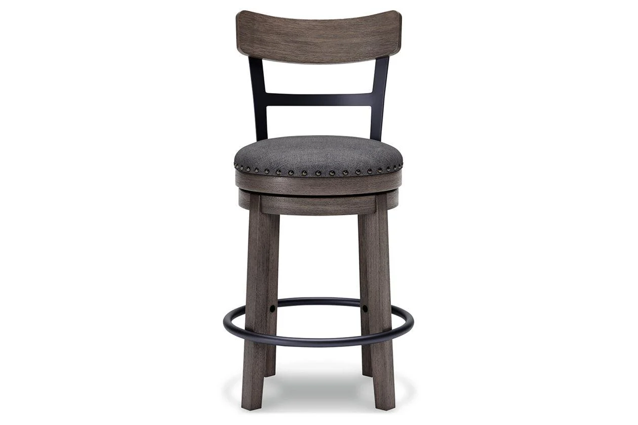 Caitbrook Gray Counter Height Barstool - Image 4