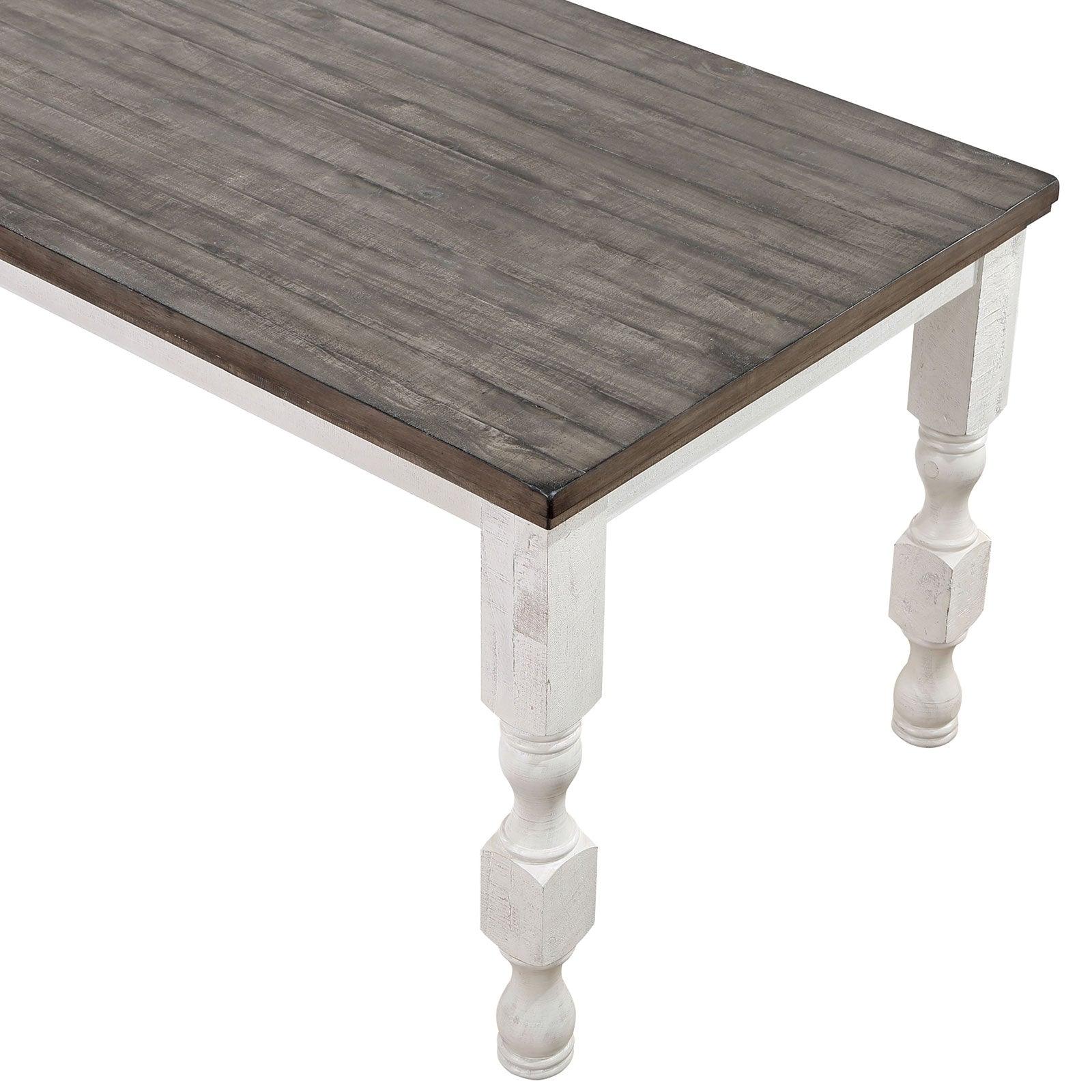 Calabria Antique White/Gray Counter Ht. Table - Image 3
