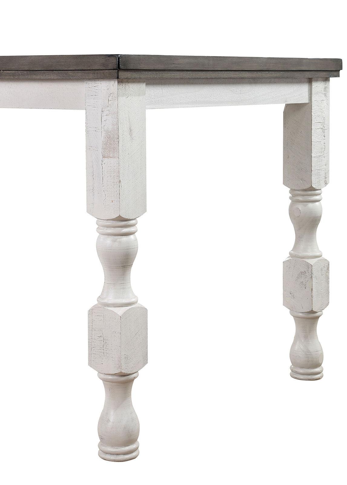 Calabria Antique White/Gray Counter Ht. Table - Image 4