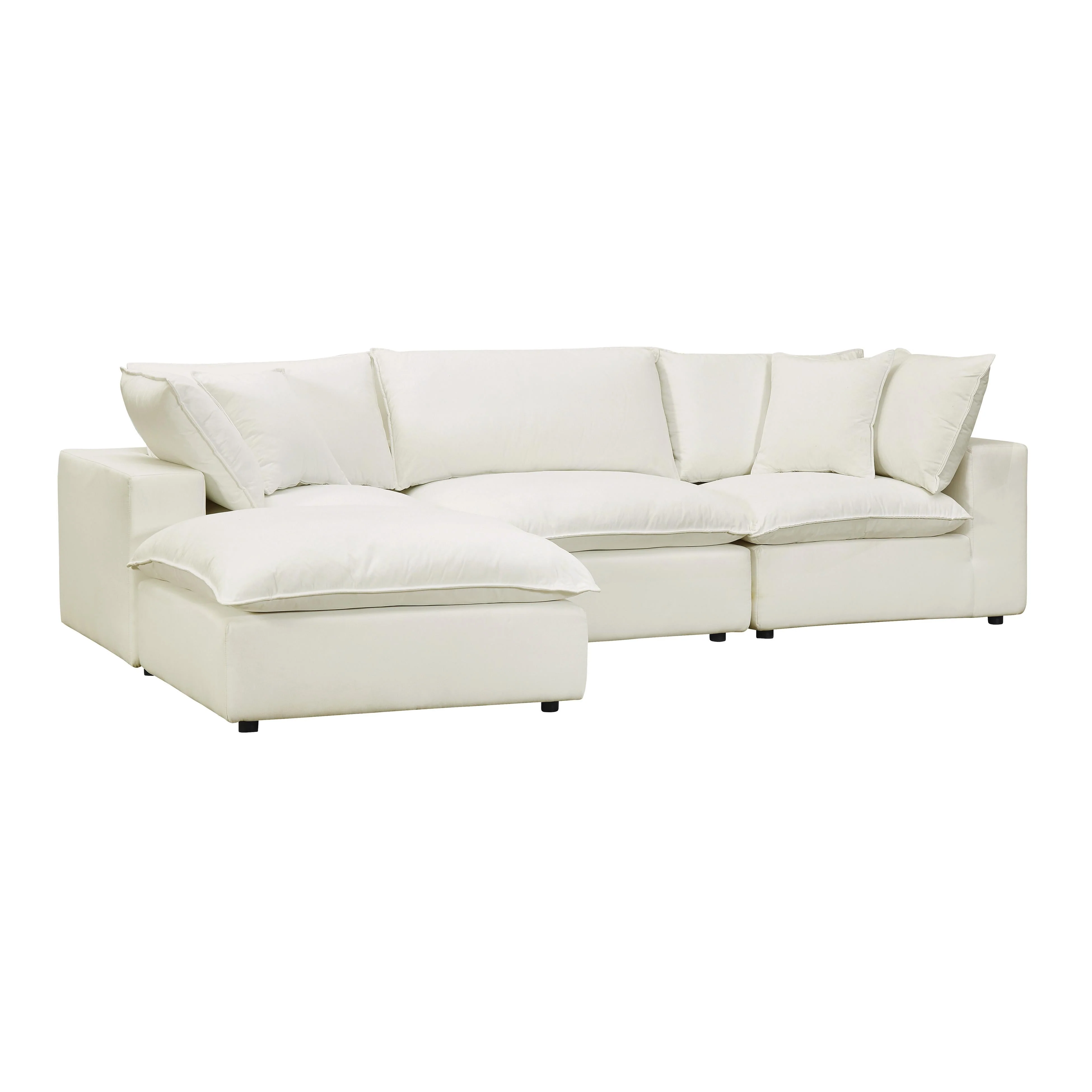 Cali Performance Fabric Modular 4-Piece Sectional - Image 14