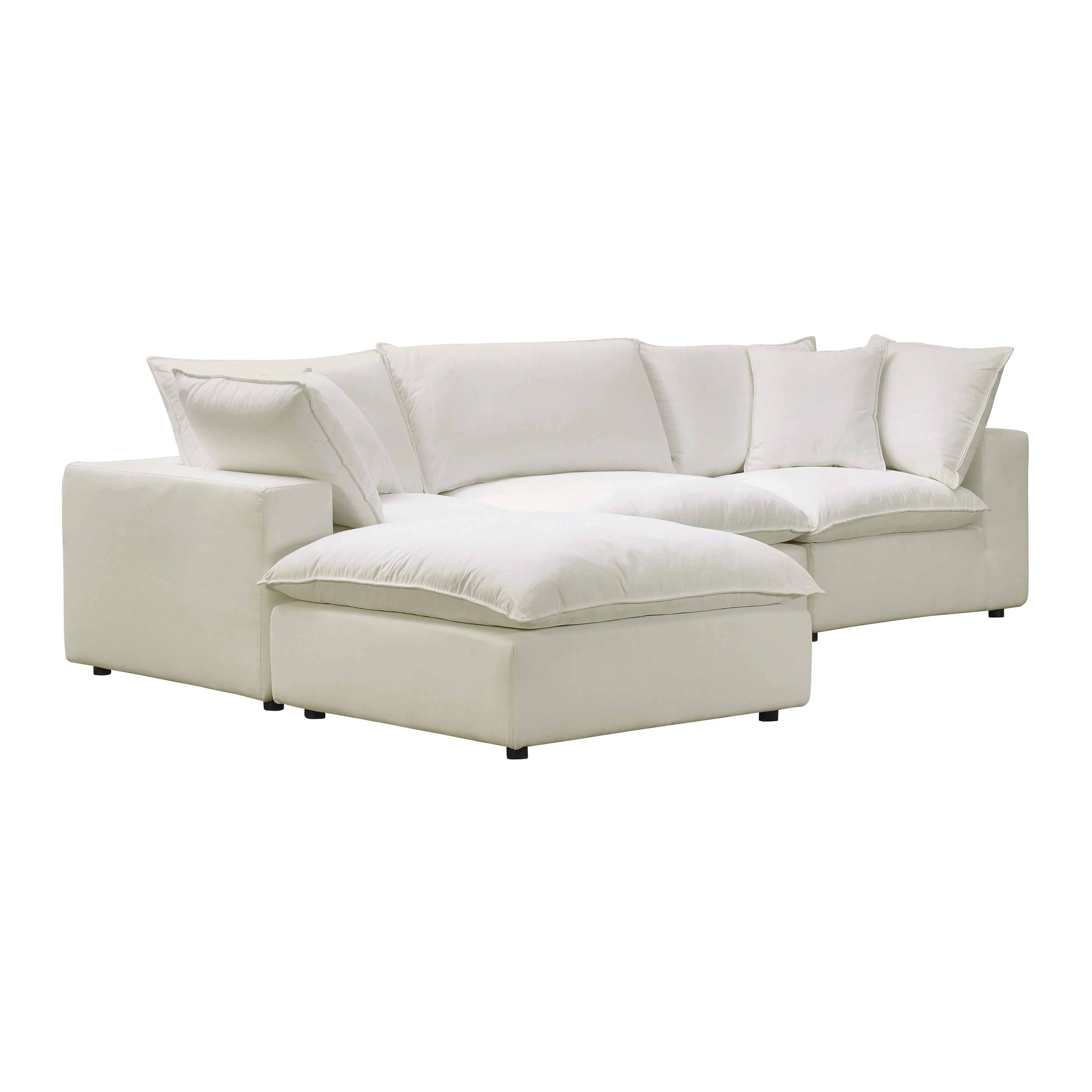 Cali Performance Fabric Modular 4-Piece Sectional - Image 17