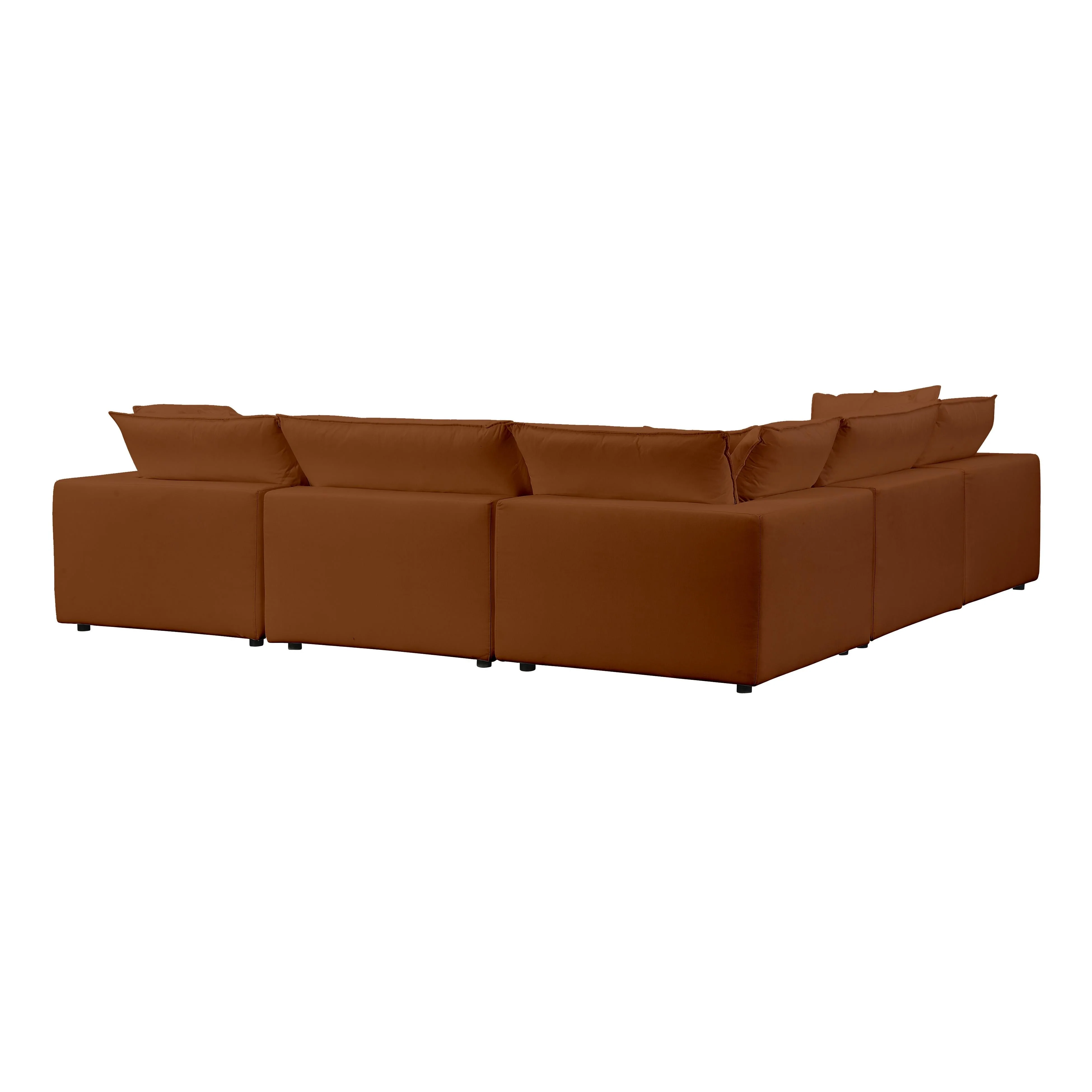 Cali Performance Fabric Modular 5-Piece L-Sectional - Image 25