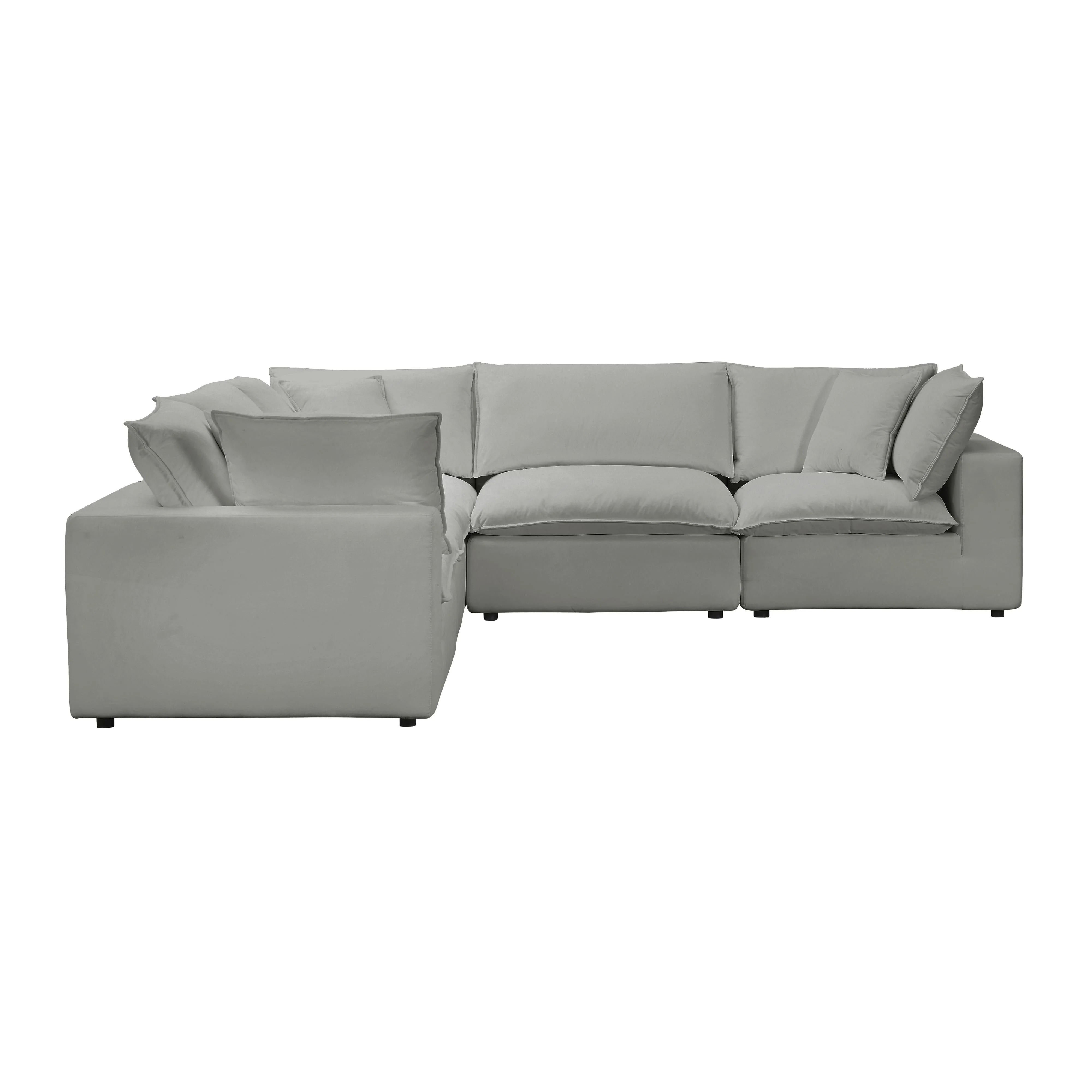 Cali Performance Fabric Modular 5-Piece L-Sectional - Image 4