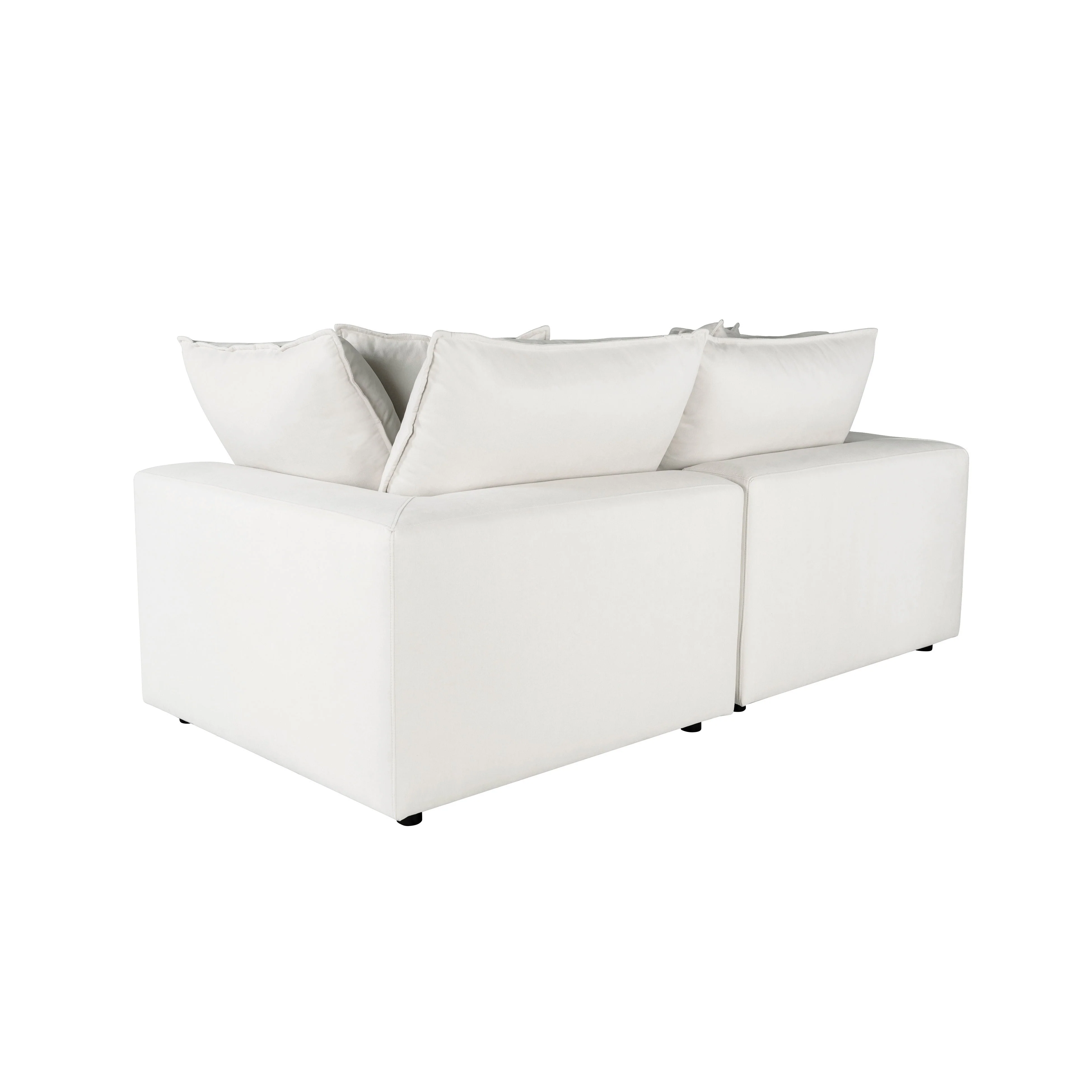 Cali Performance Fabric Modular Loveseat - Image 11