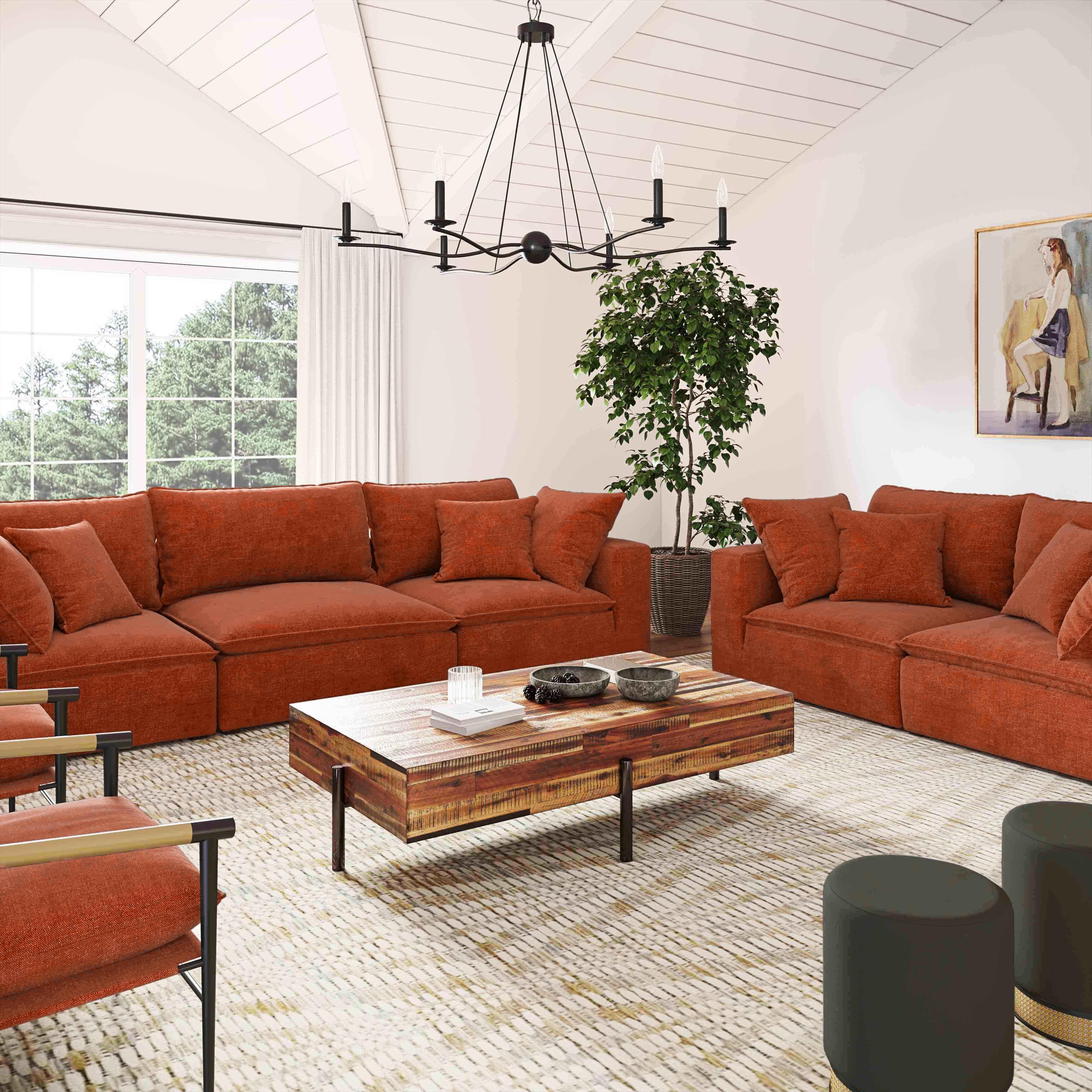 Cali Performance Fabric Modular Loveseat - Image 26