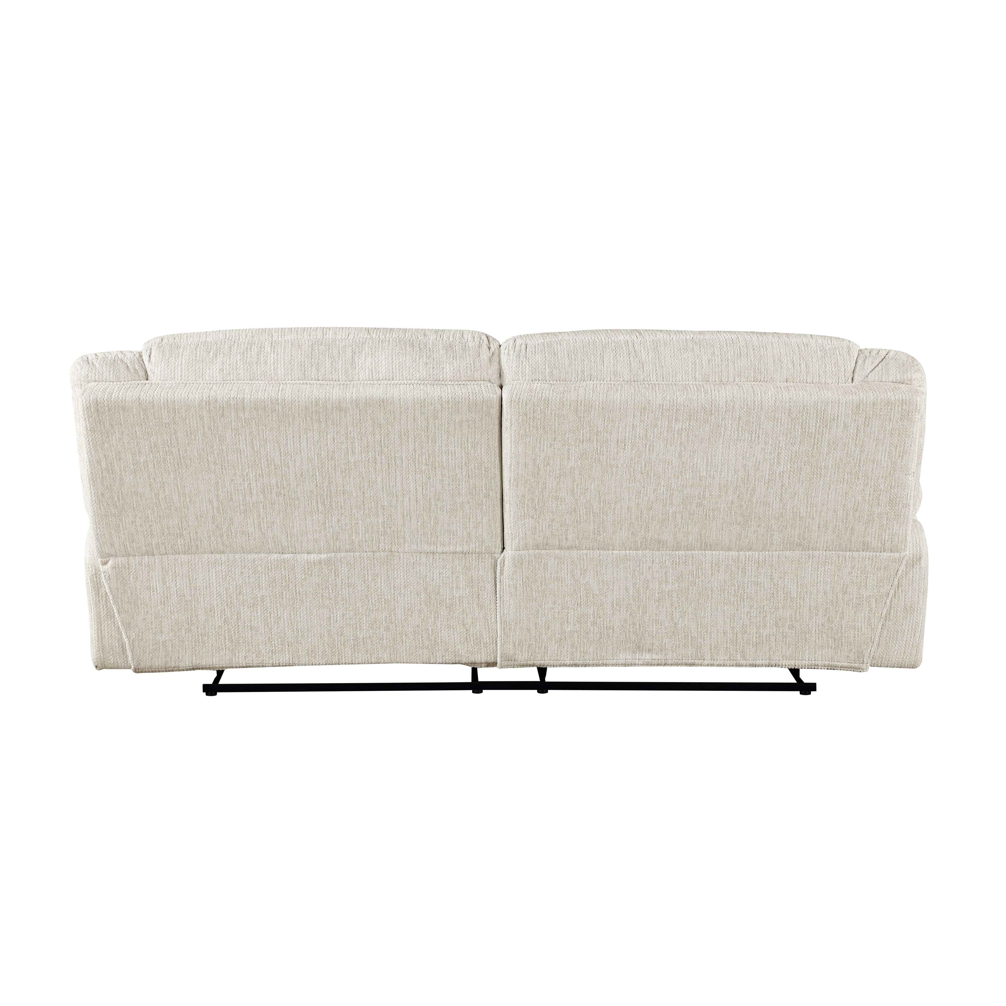 Caliber Beige 3-Piece Reclining Living Room Set - Image 4