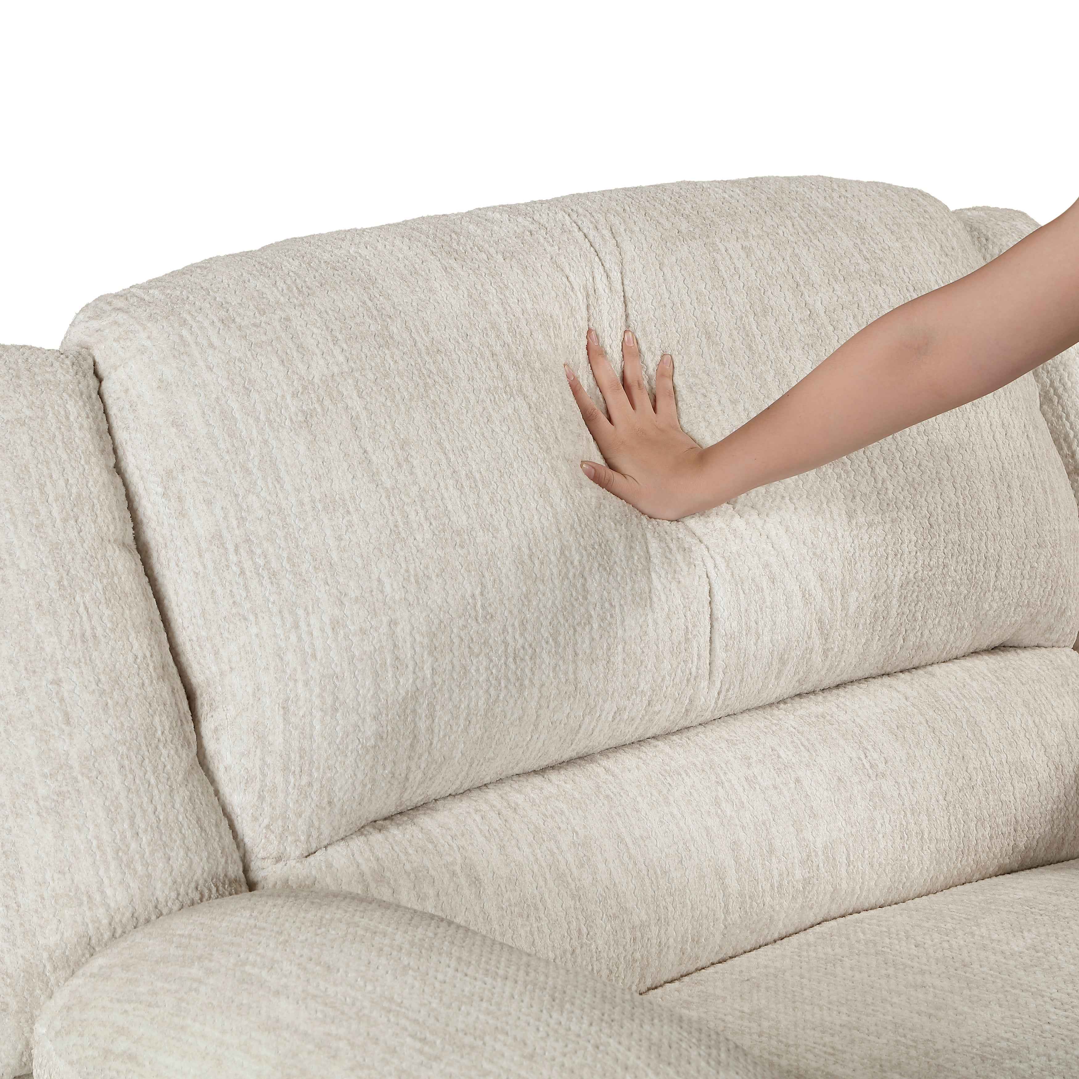 Caliber Beige Reclining Chair - Image 10