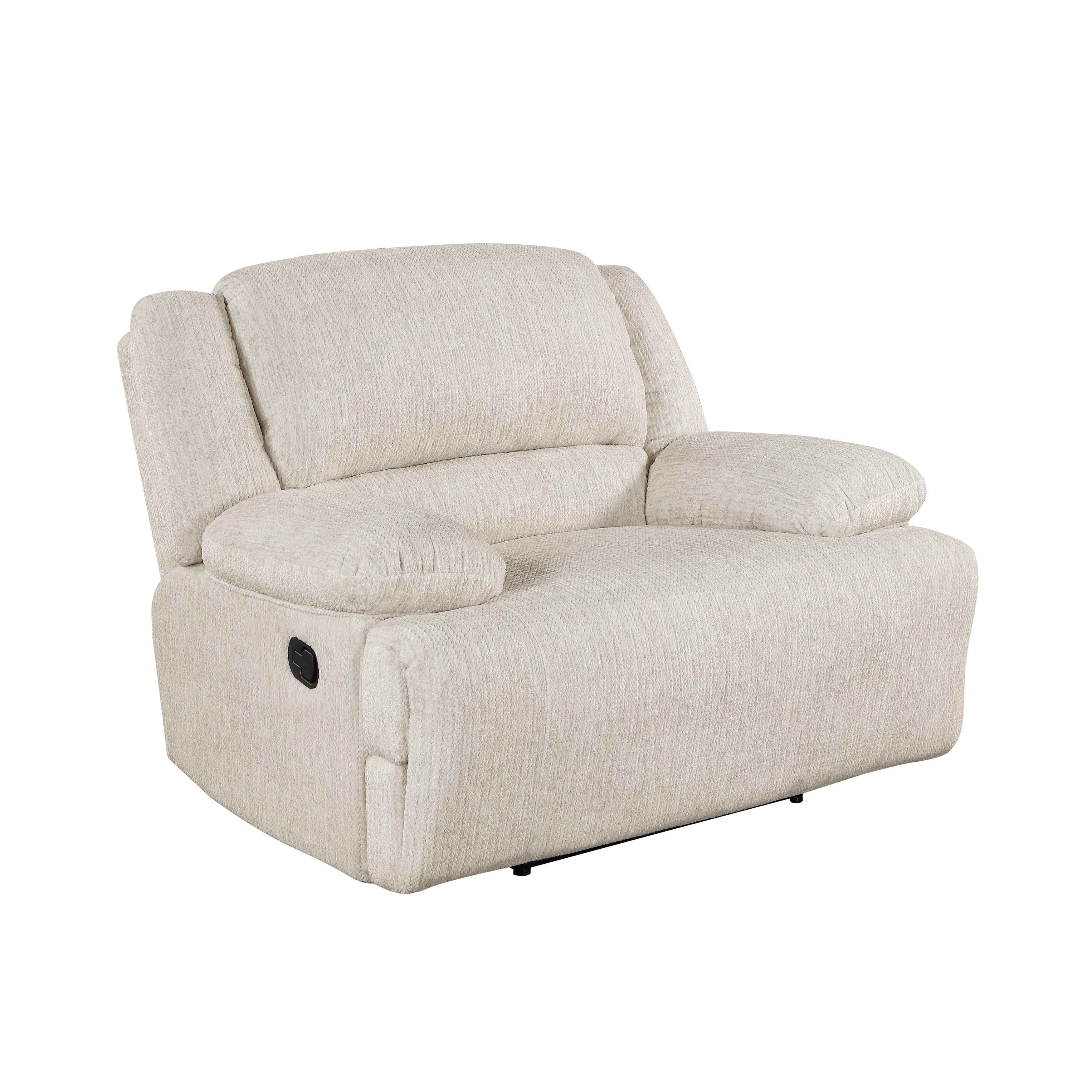 Caliber Beige Reclining Chair - Image 2
