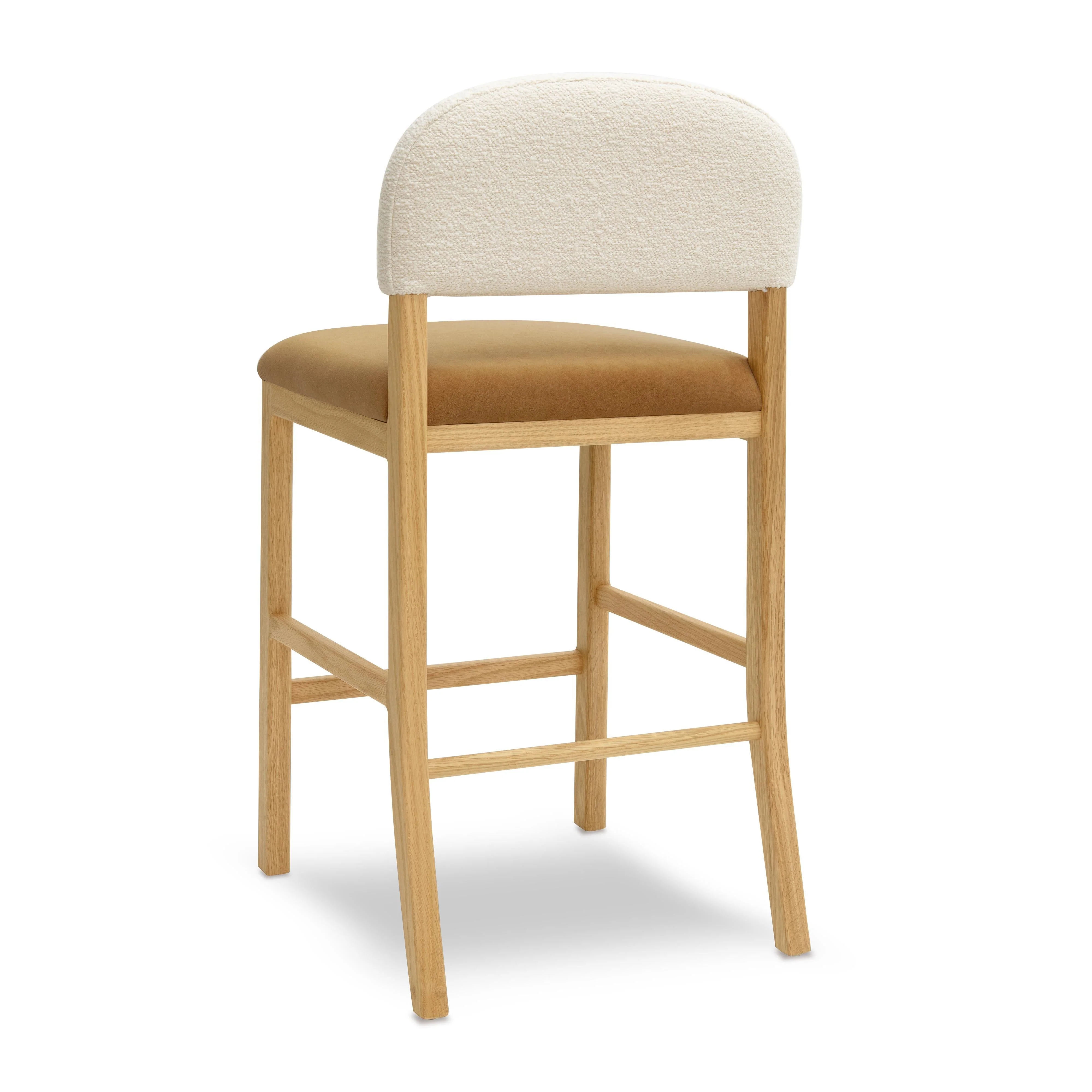 Calla Performance Velvet Counter Stool - Image 11