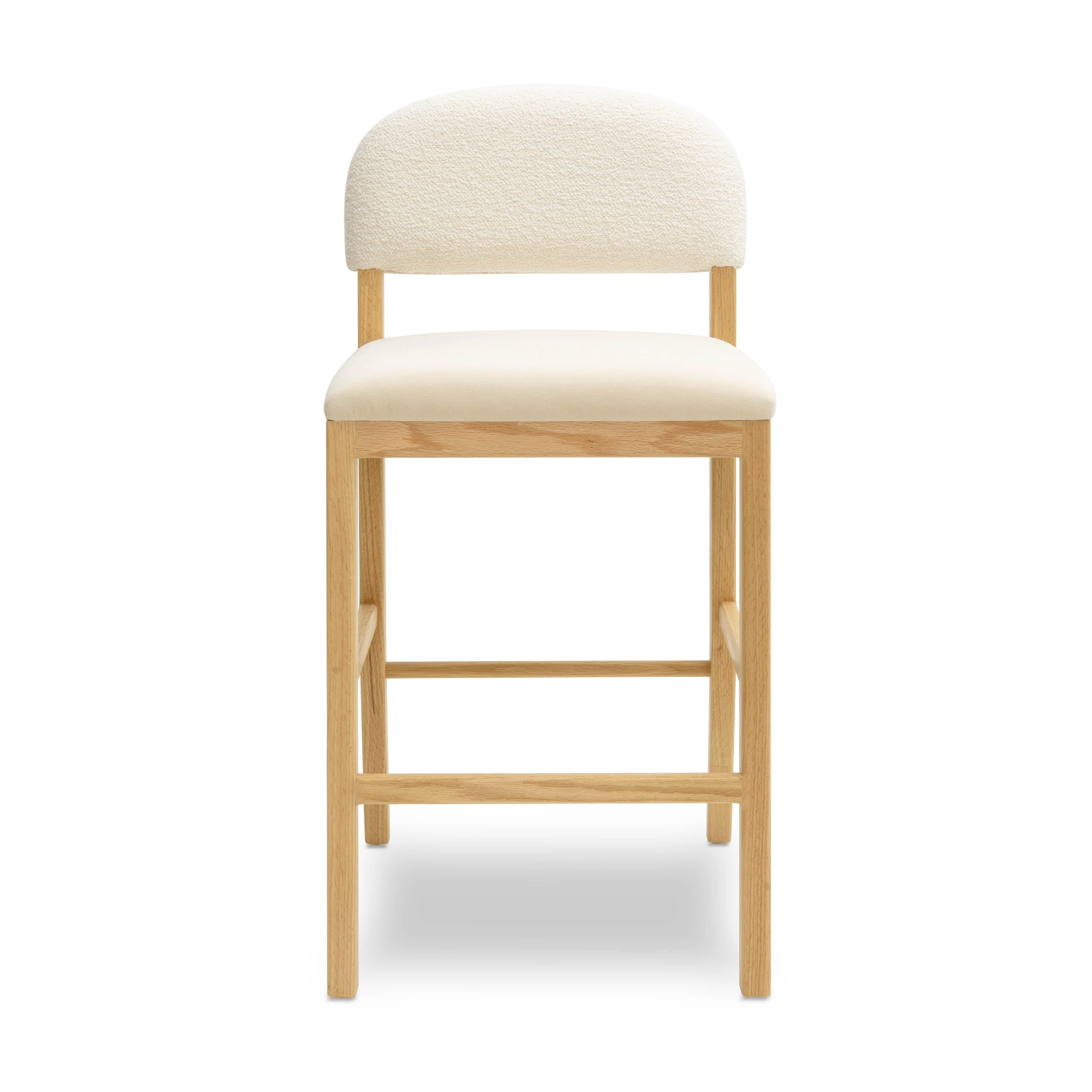 Calla Performance Velvet Counter Stool - Image 3