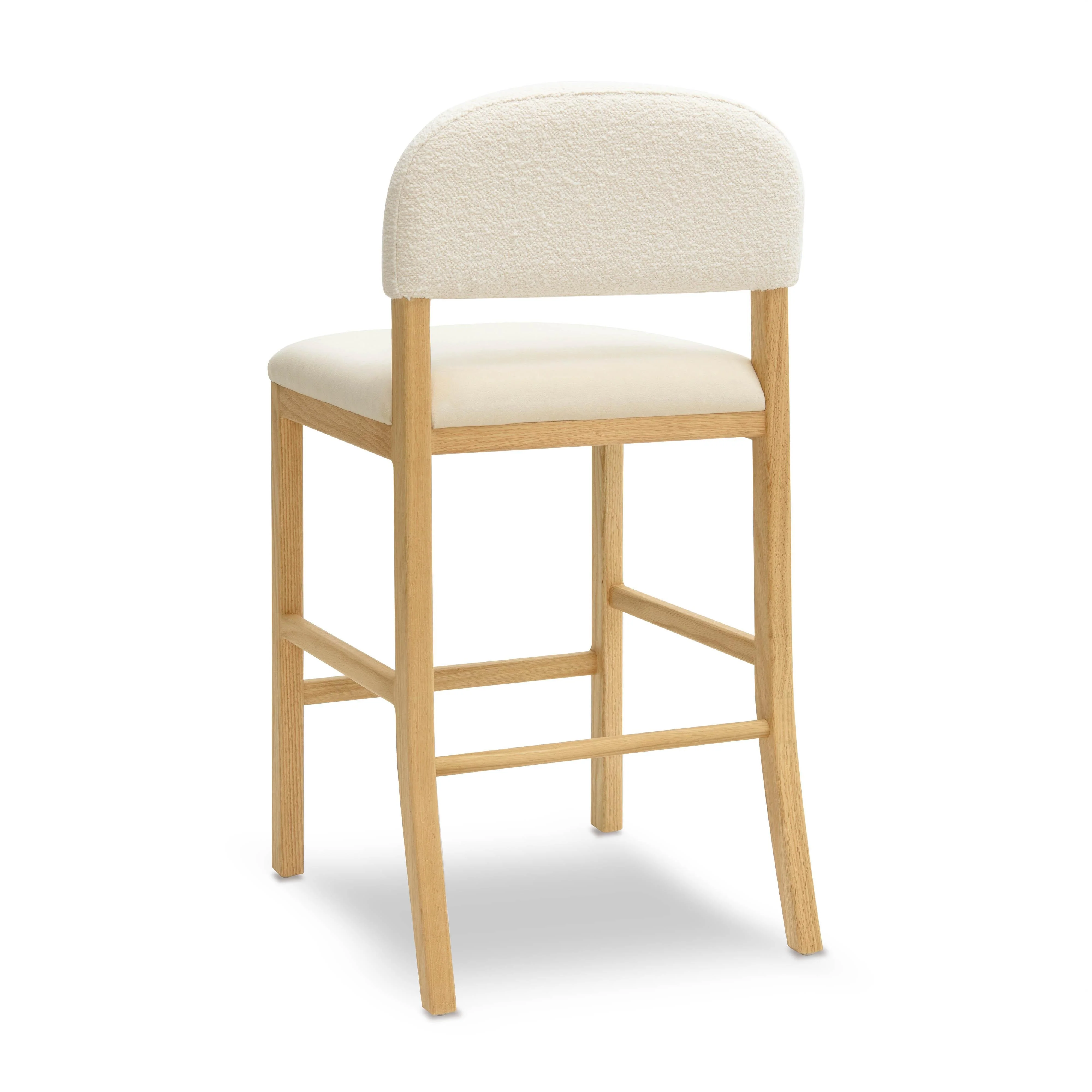 Calla Performance Velvet Counter Stool - Image 4