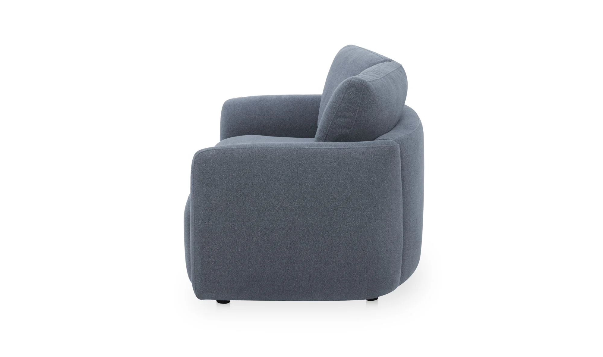 Callie Sofa 68 in. Slate Blue - Image 3