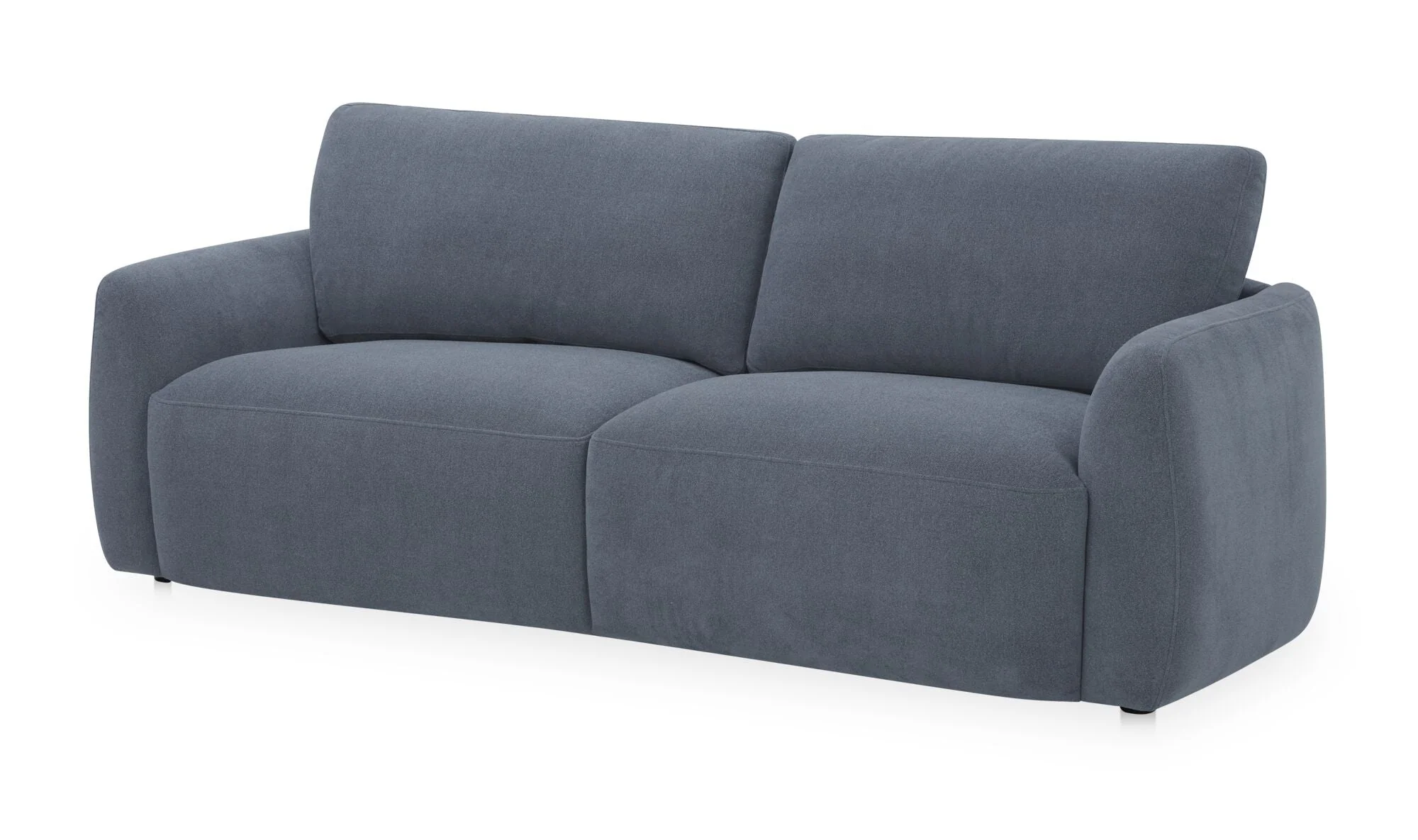 Callie Sofa 91 in. Slate Blue - Image 2