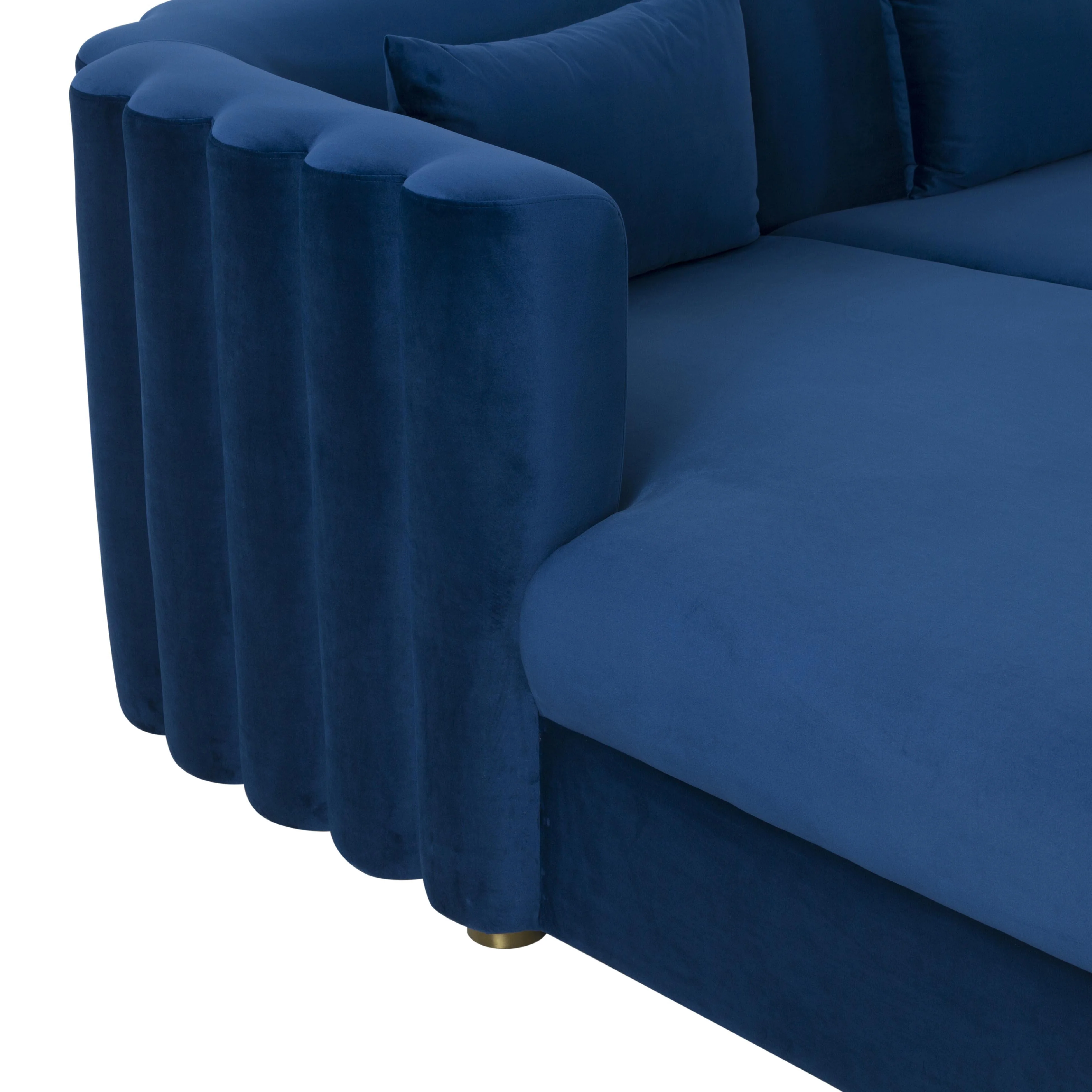 Callie Velvet Sectional - Image 24