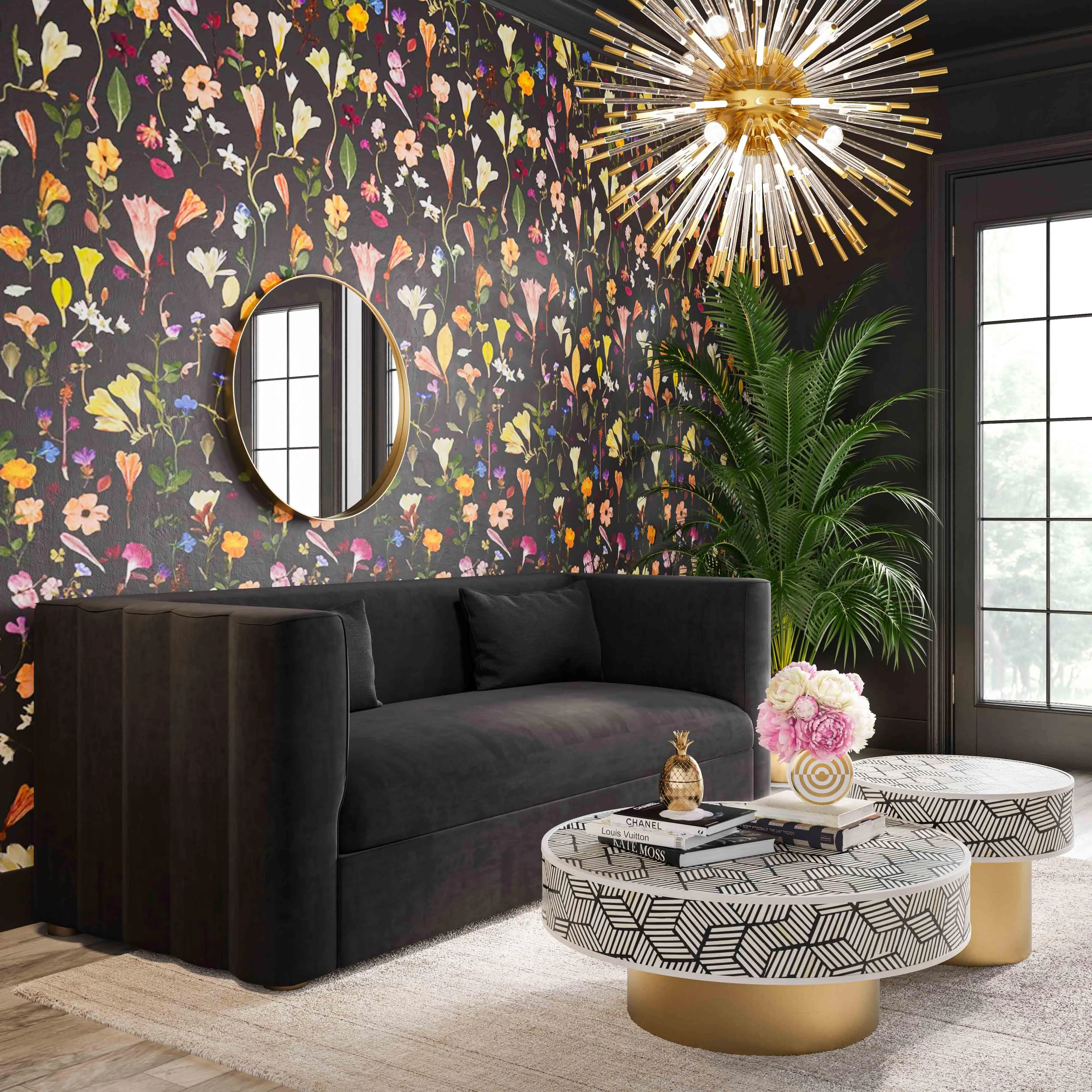 Callie Velvet Sofa - Image 8