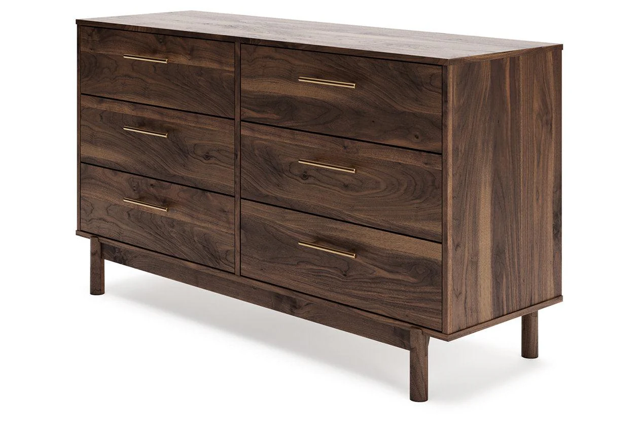 Calverson Mocha Dresser - Image 3