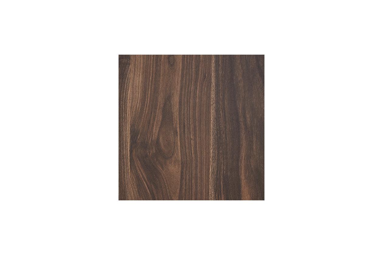 Calverson Mocha Queen Panel Platform Bed - Image 7