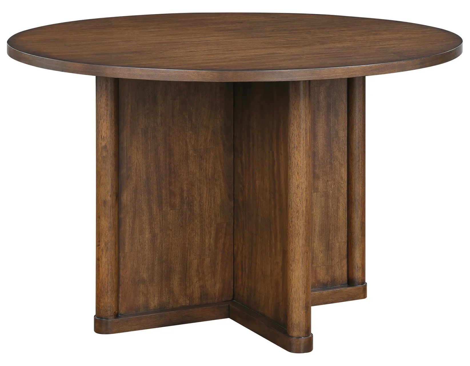 Cambridge Burnished Chestnut 47.25″ Round Dining Table - Image 2