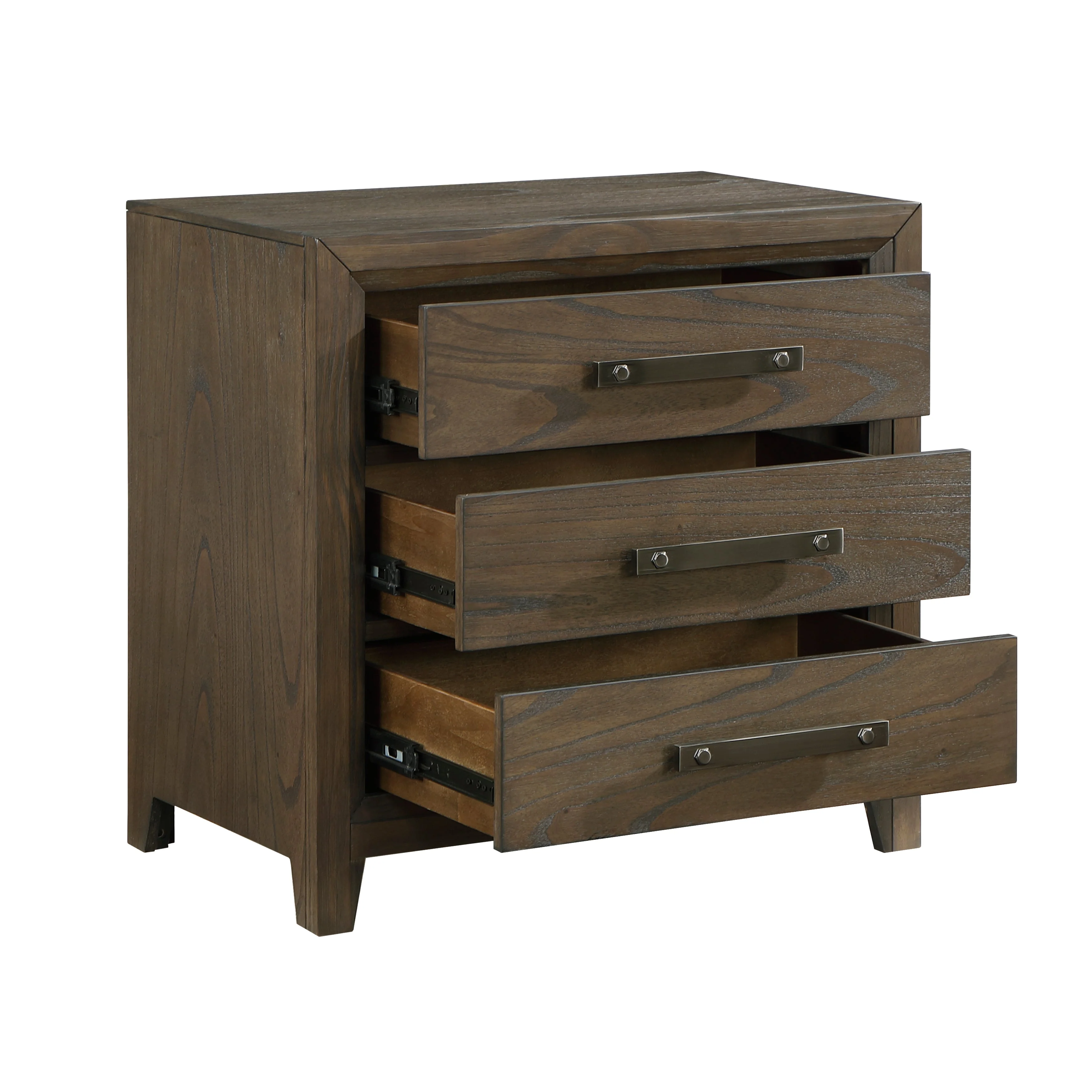 Cambridge Dark Walnut Nightstand - Image 4