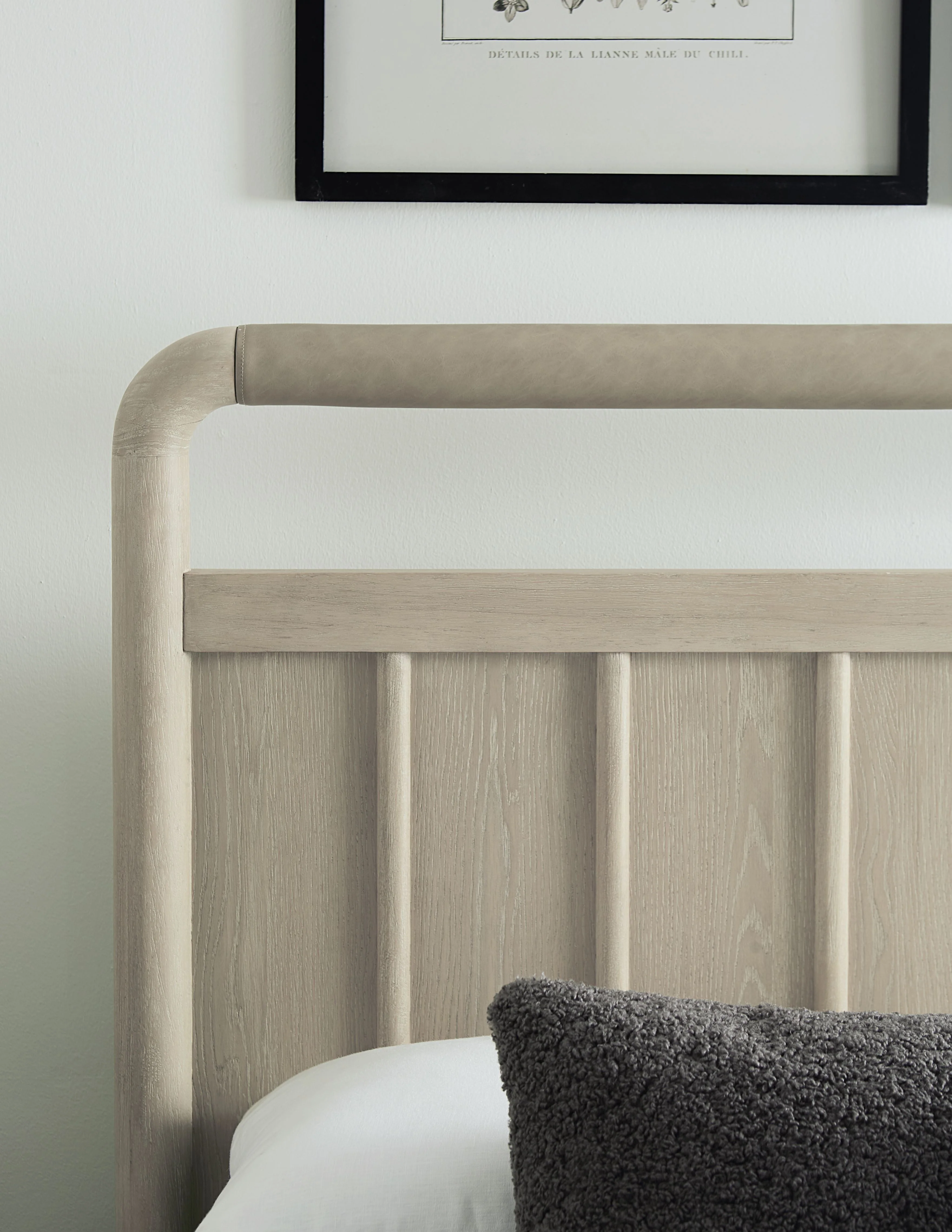 Camden Shiplap Oak Wood Full Platform Bed in Chai - Image 2