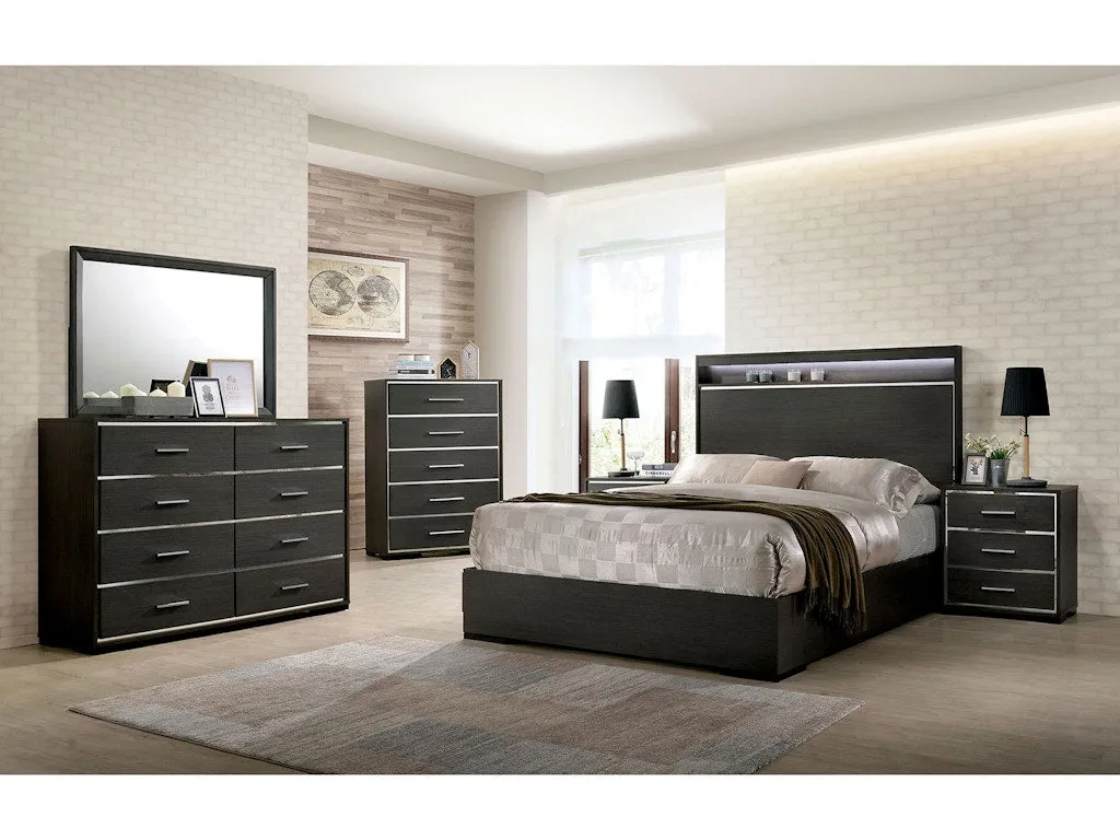 Camryn Warm Gray 5-Piece Queen Bedroom Set