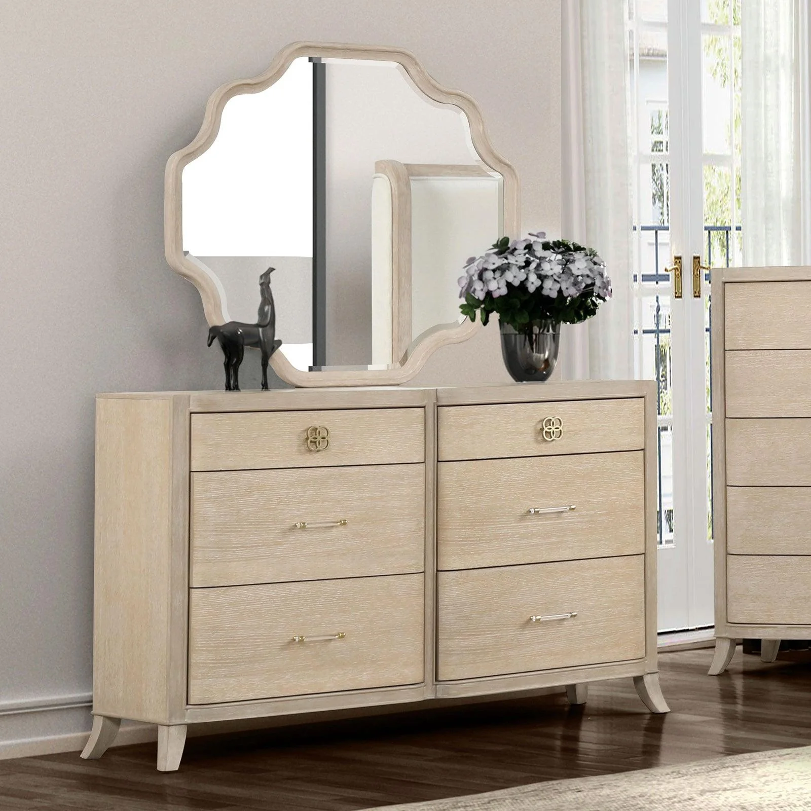 Candra Natural Oak Mirror - Image 2