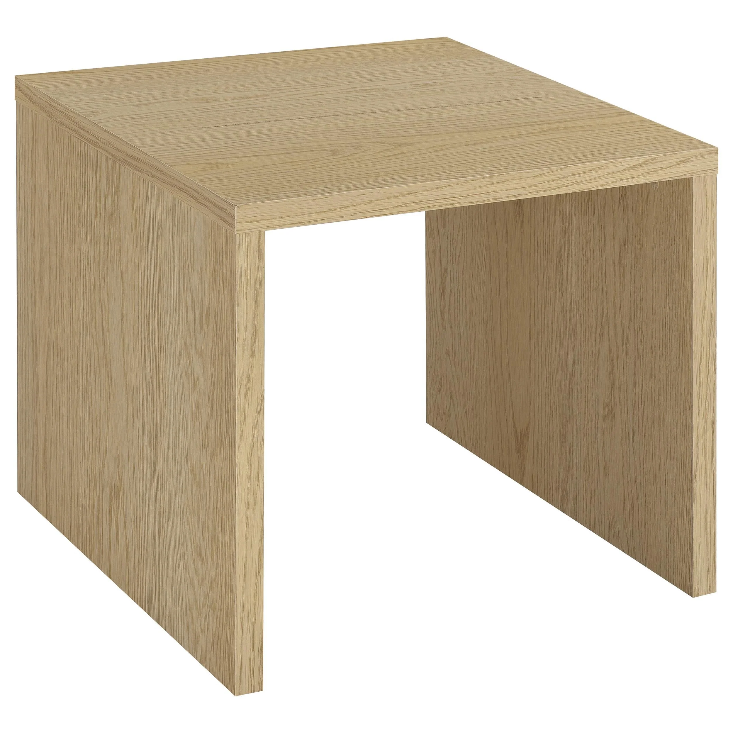 Canoga Light Oak 2-Piece Lift Top Cocktail Coffee Table Set - Image 3