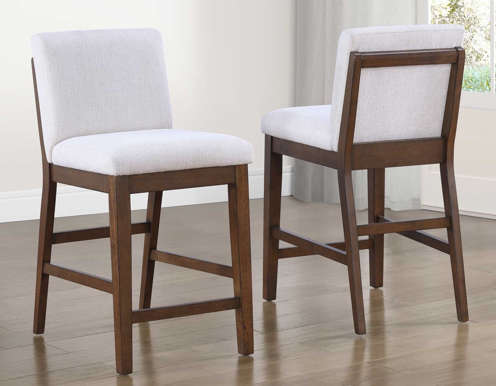 Canton Upholstered 24″ Counter Stool, Set of 2