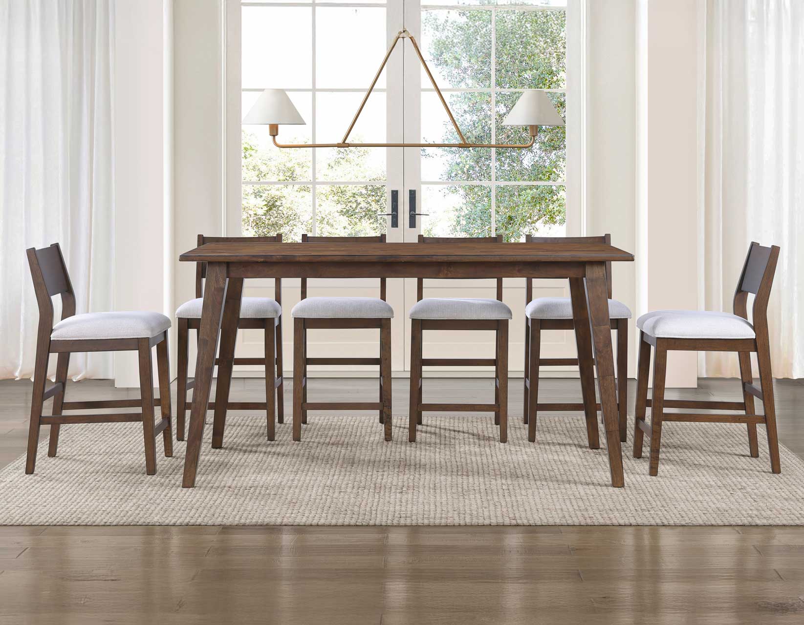 Canton Upholstered 24″ Counter Stool, Set of 2 - Image 12