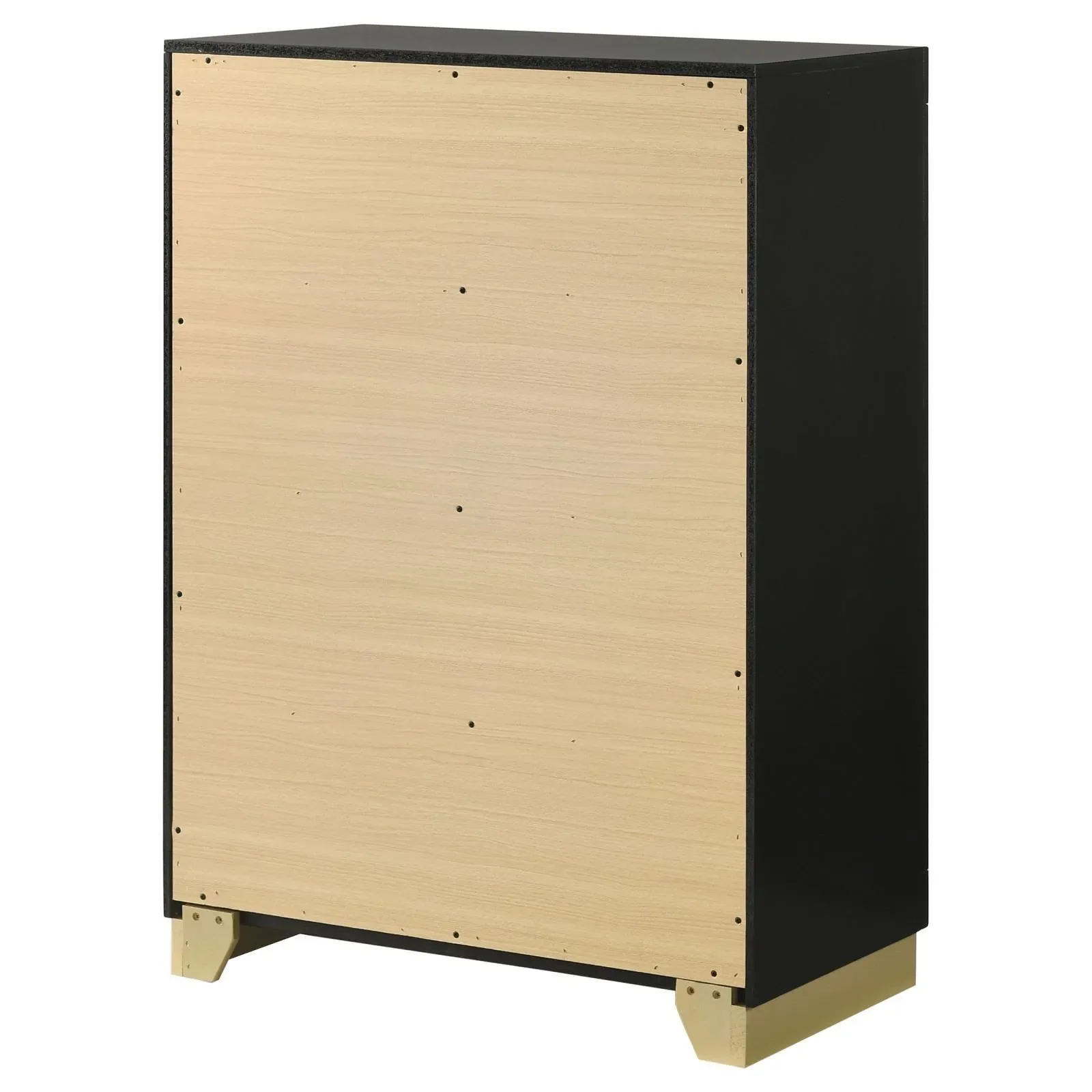 Caraway 4-drawer Bedroom Chest Black - Image 7