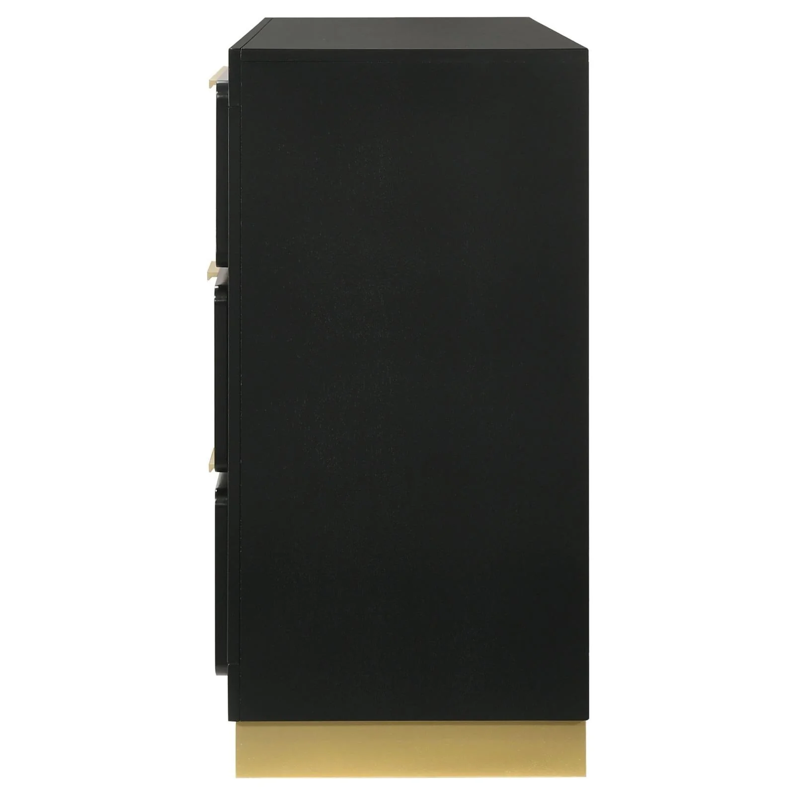 Caraway Black 6-drawer Bedroom Dresser - Image 8