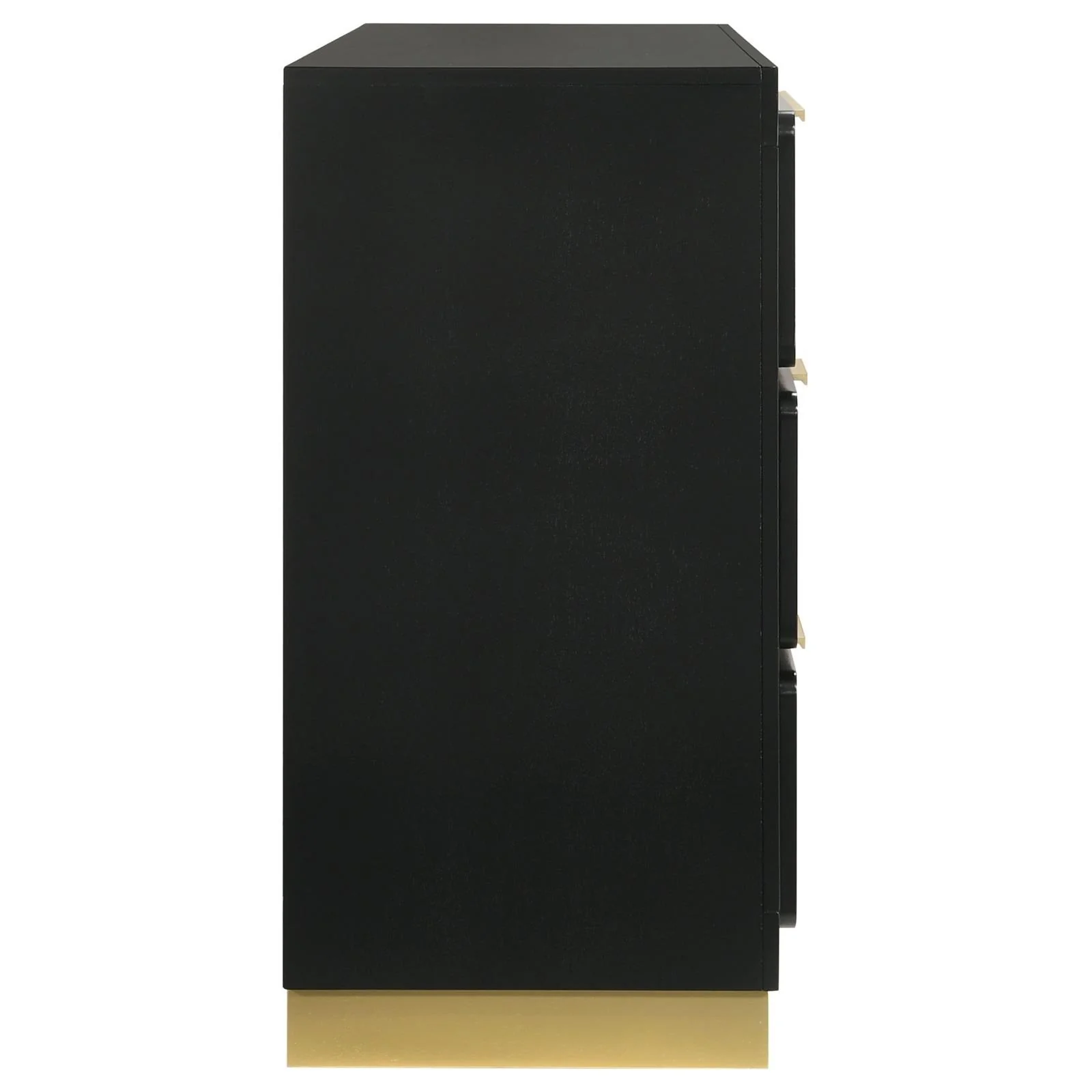 Caraway Black 6-drawer Bedroom Dresser - Image 9