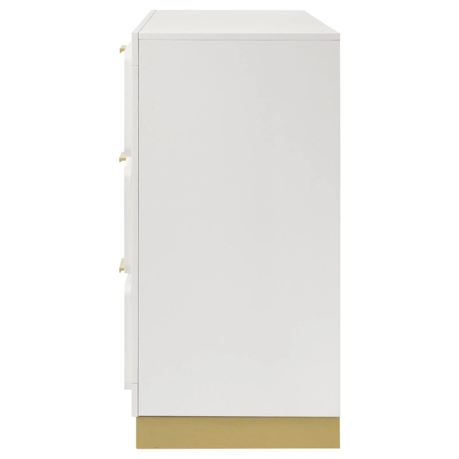 Caraway White 6-drawer Bedroom Dresser - Image 5
