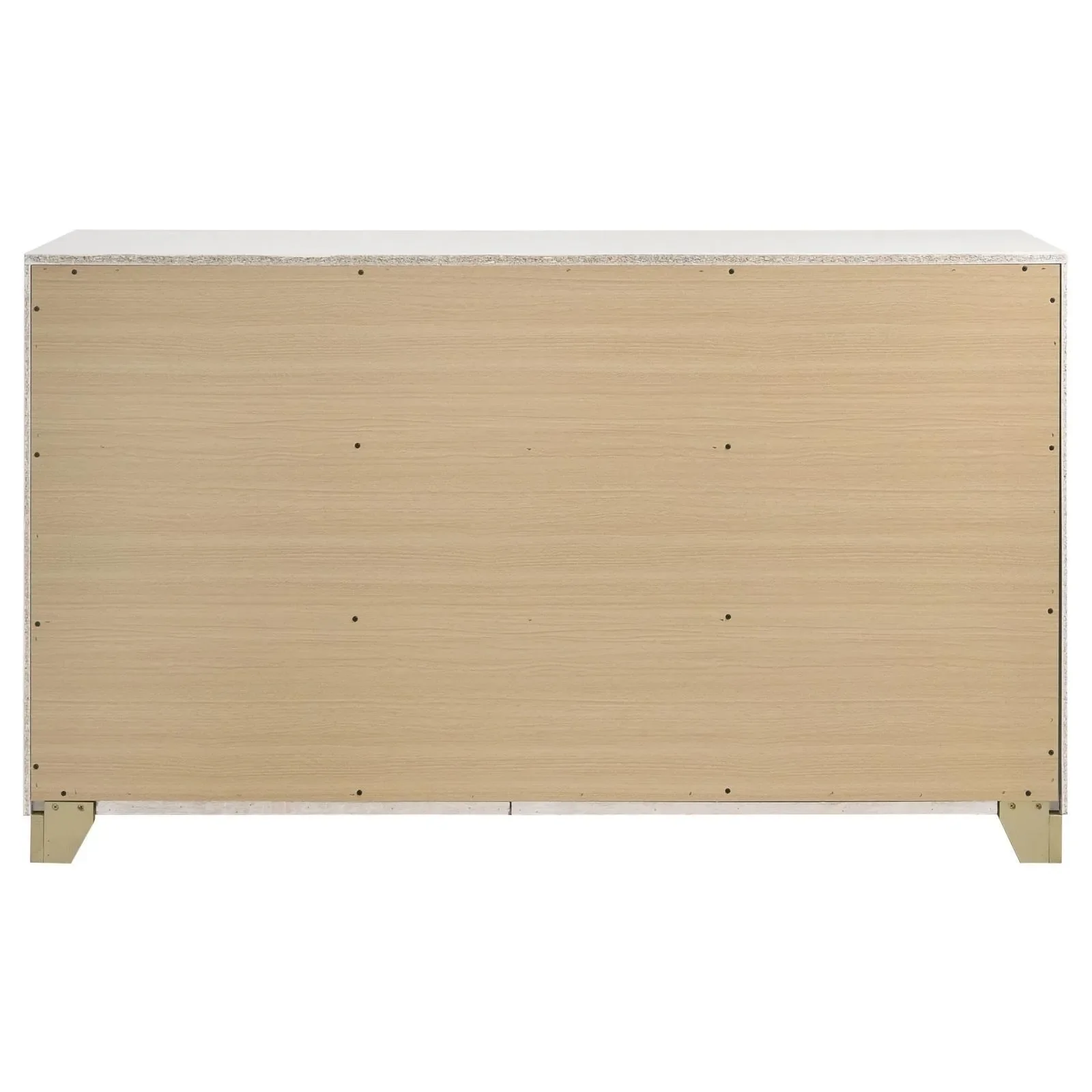 Caraway White 6-drawer Bedroom Dresser - Image 7