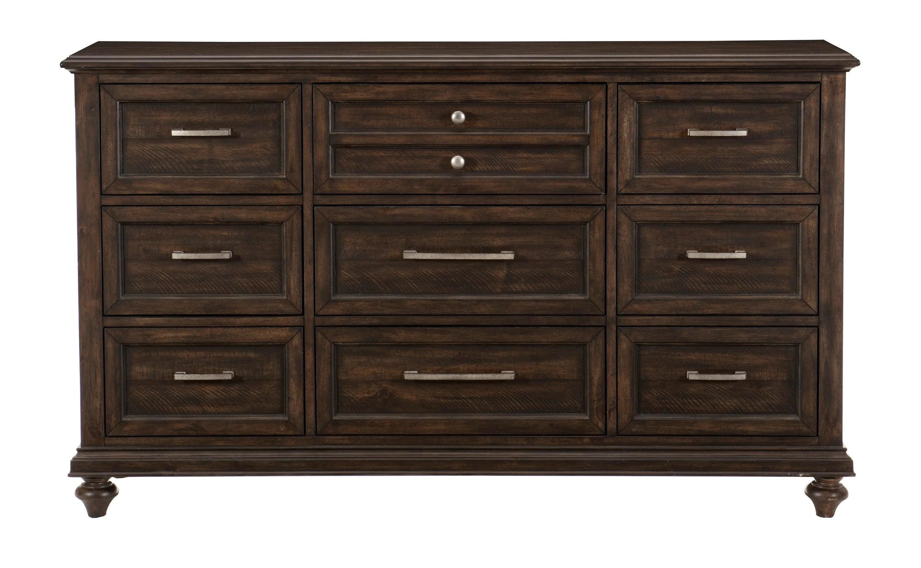 Cardano Driftwood Charcoal Dresser - Image 4