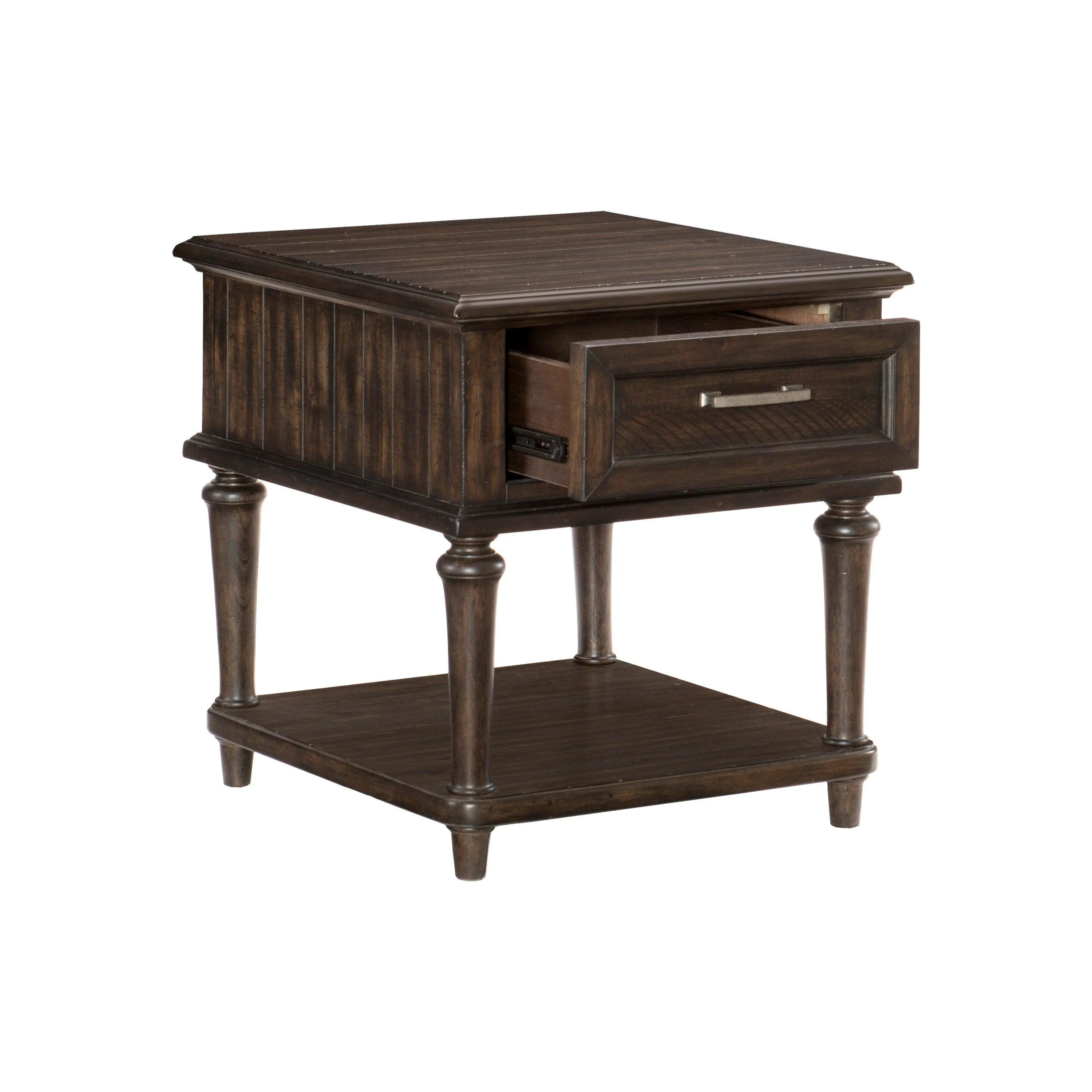 Cardano Driftwood Charcoal End Table - Image 4