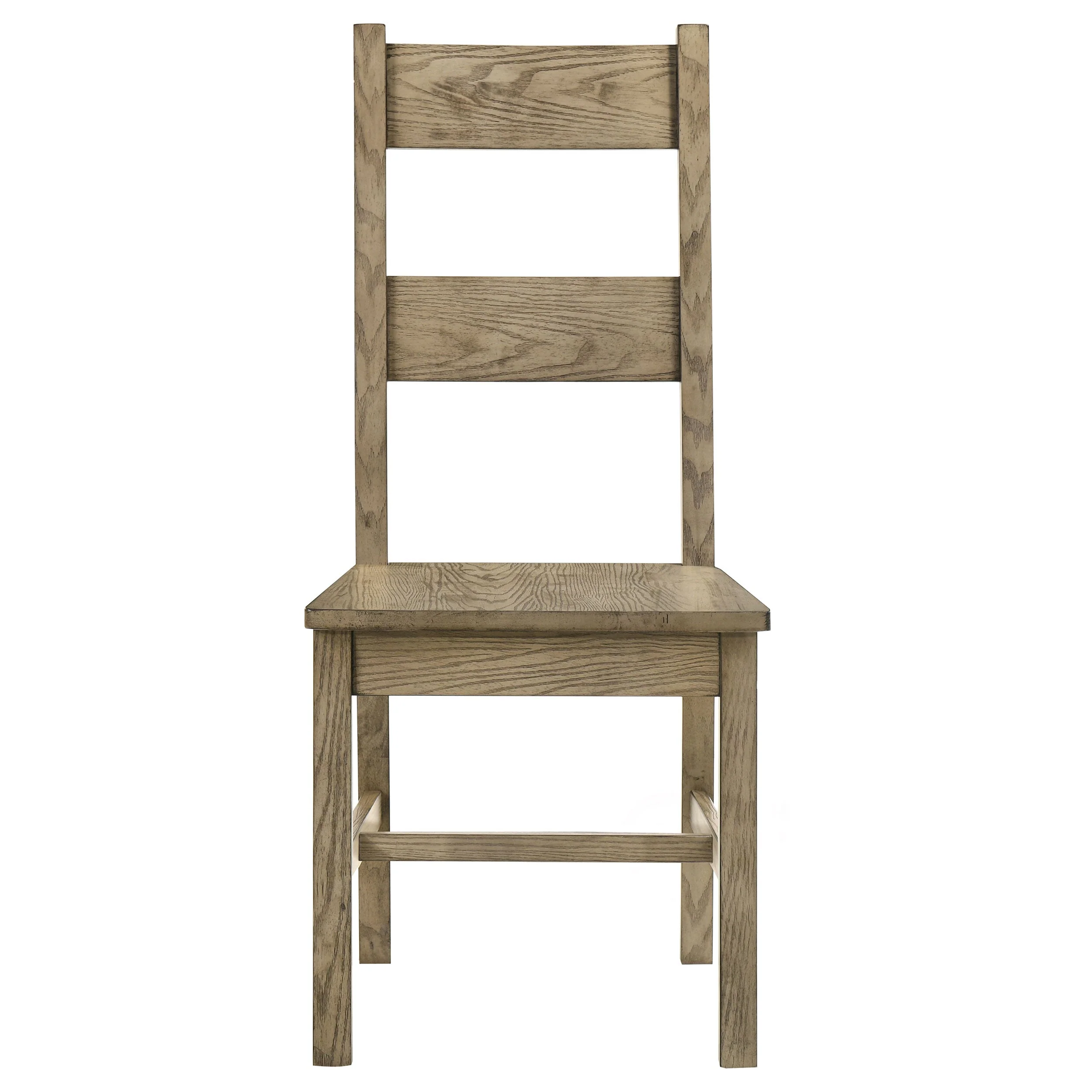 Cardova Vineyard Oak Solid Wood Dining Side Chair (Set of 2) - Image 4