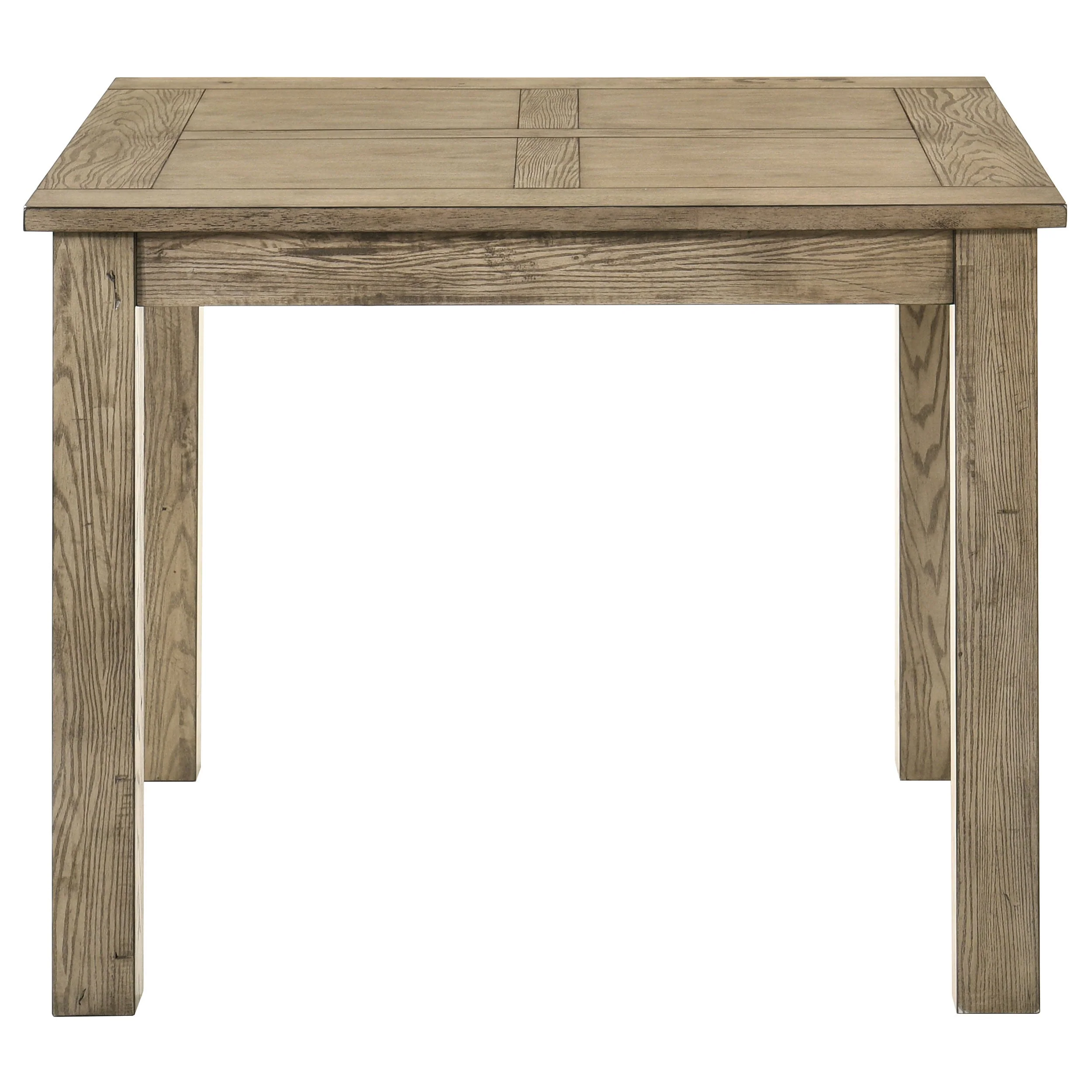 Cardova Vineyard Oak Square Counter Height Dining Table - Image 3