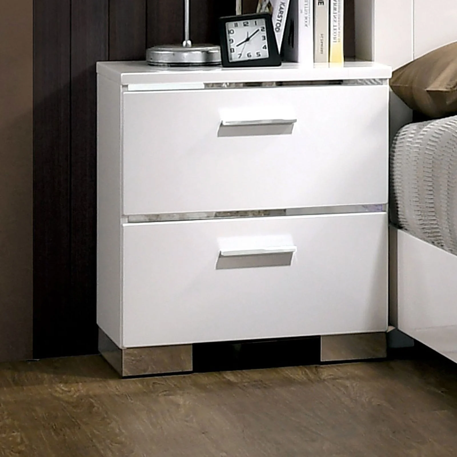 Carlie White Night Stand