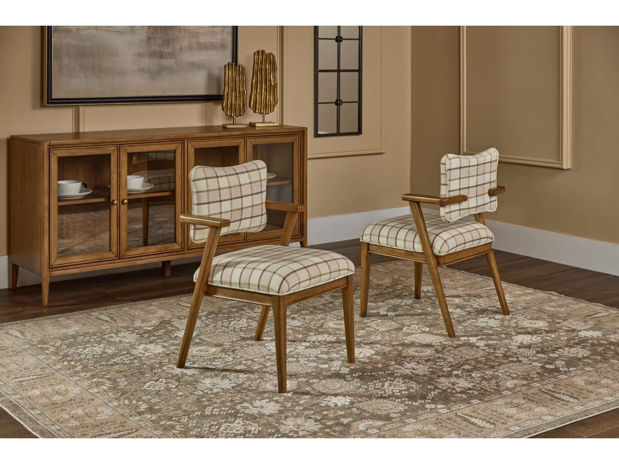 Carlisle Pecan Pie Armchair