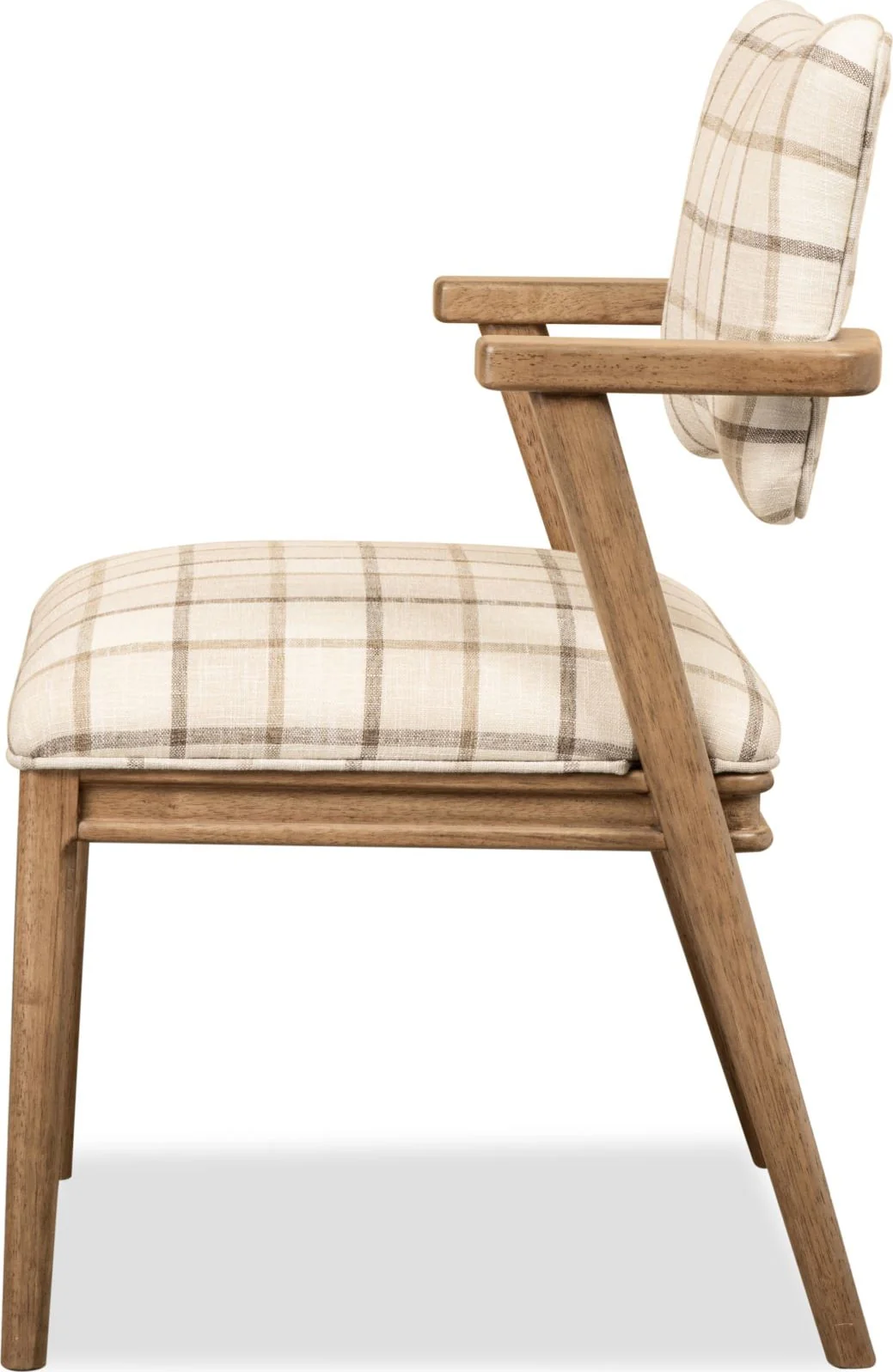 Carlisle White/Brown Armchair (Set of 2) - Image 3